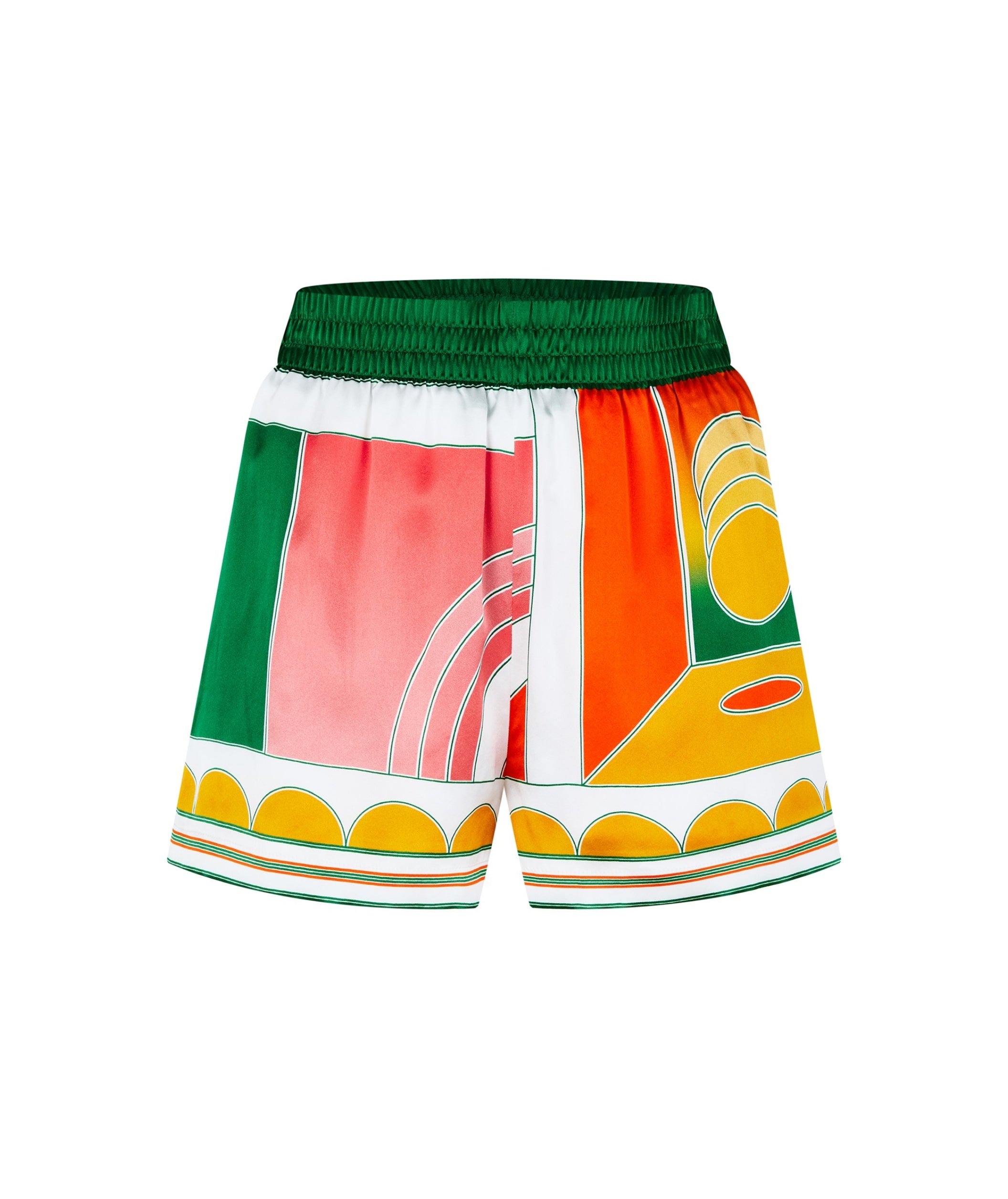 LUXURY HUB CASABLANCA CUBAN SILK SHORT