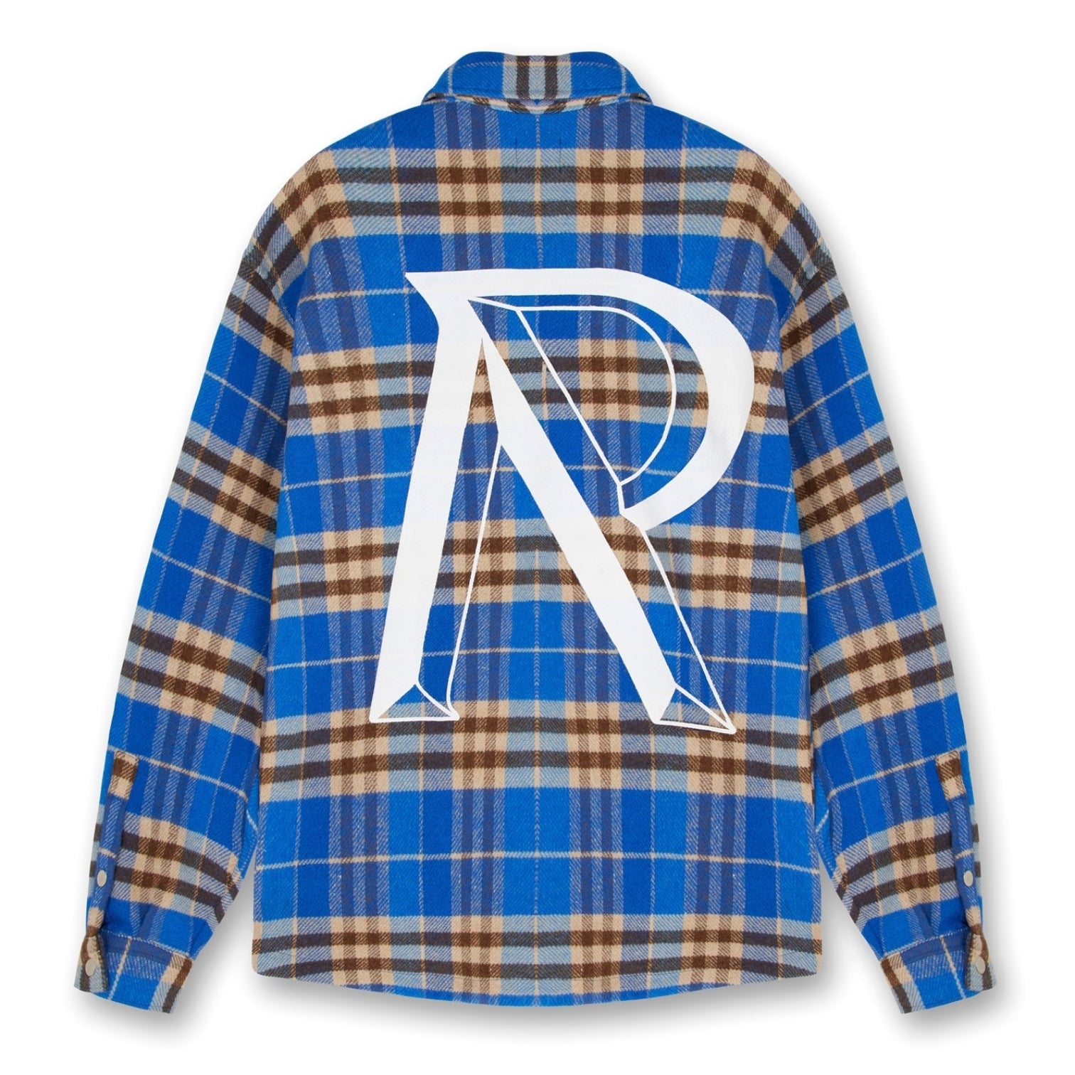 LUXURY HUB REPRESENT HEAVYWEIGHT INITIAL FLANNEL SHIRT