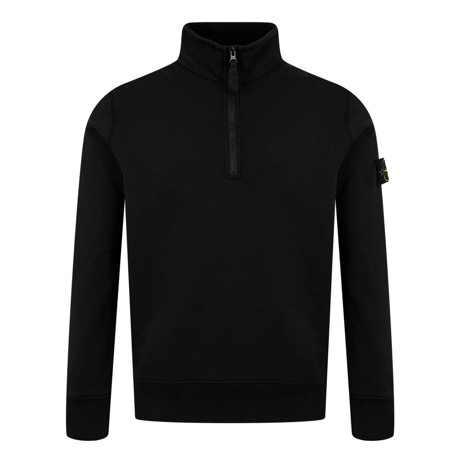 LUXURY HUB STONE ISLAND LIGHTWEIGHT FLEECE QUARTER ZIP