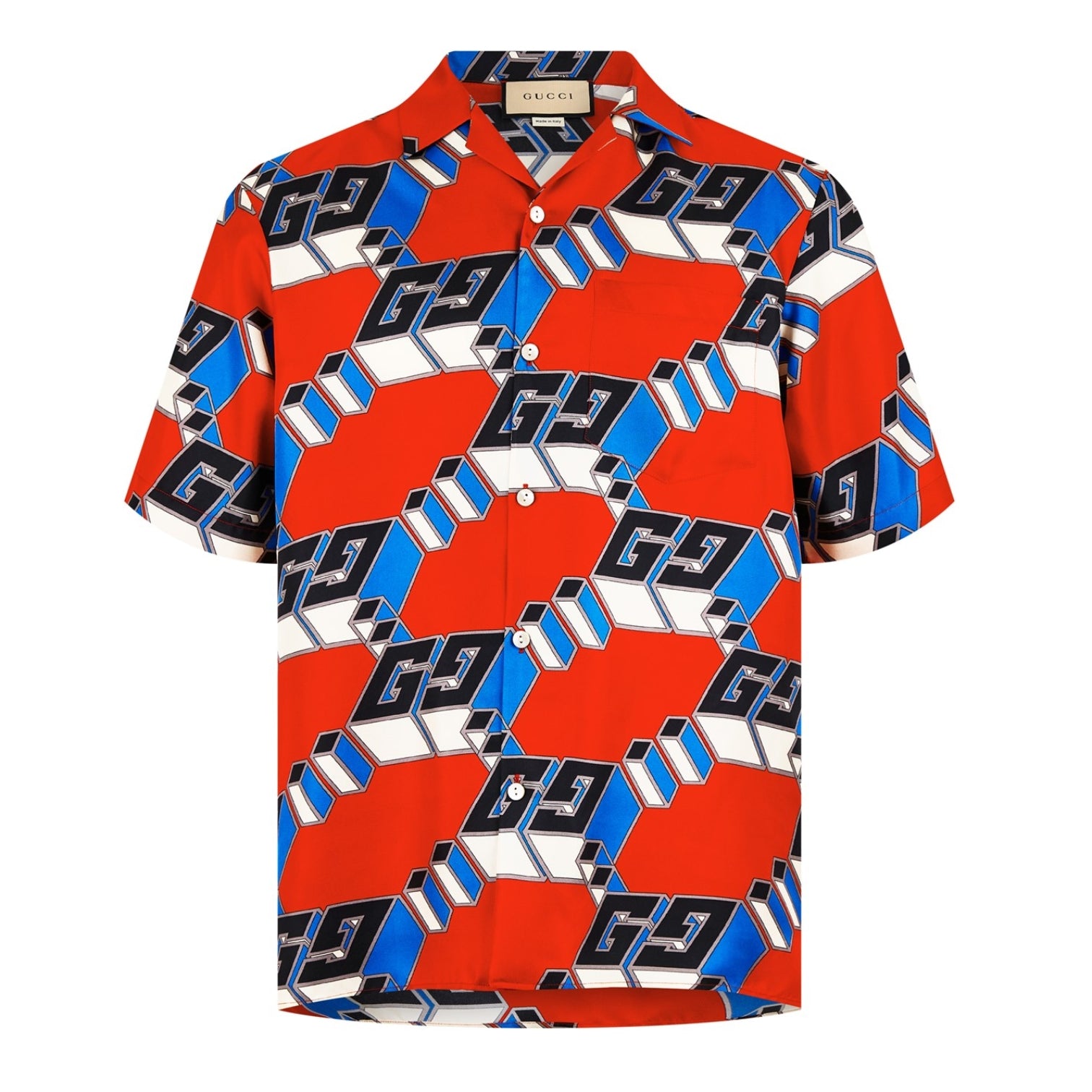 LUXURY HUB GUCCI 3D GG PRINT SHIRT