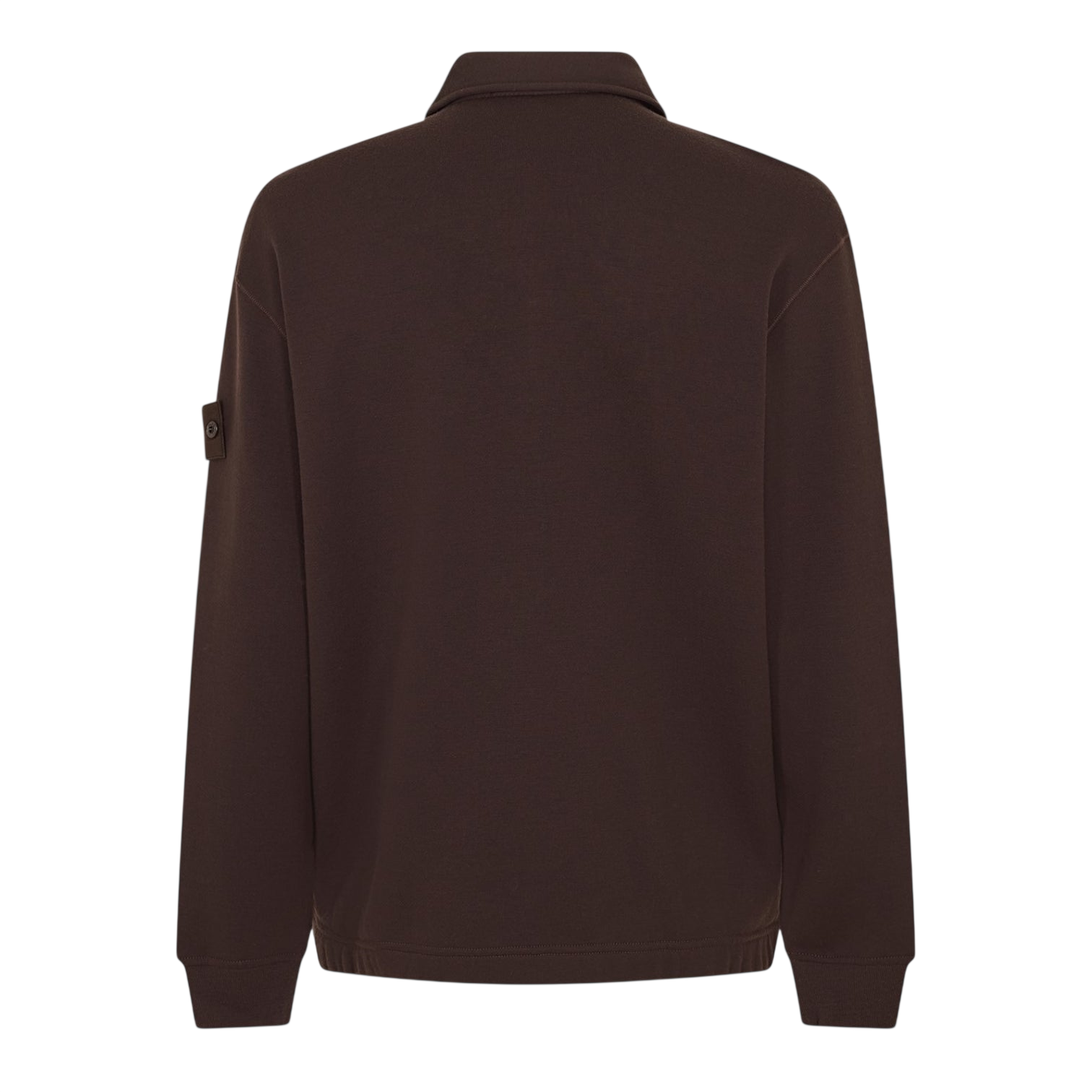 LUXURY HUB STONE ISLAND GHOST MEN'S GHOST WOOL LONG SLEEVE FULL ZIP FLEECE