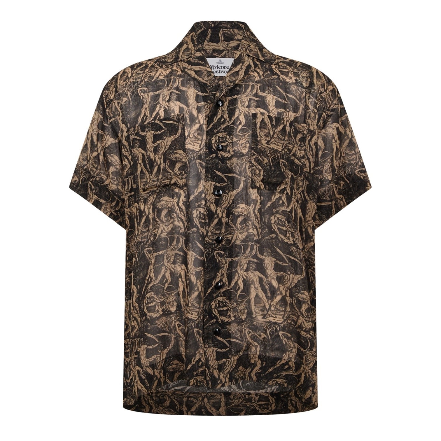 LUXURY HUB VIVIENNE WESTWOOD VIV CAMP SS SHIRT