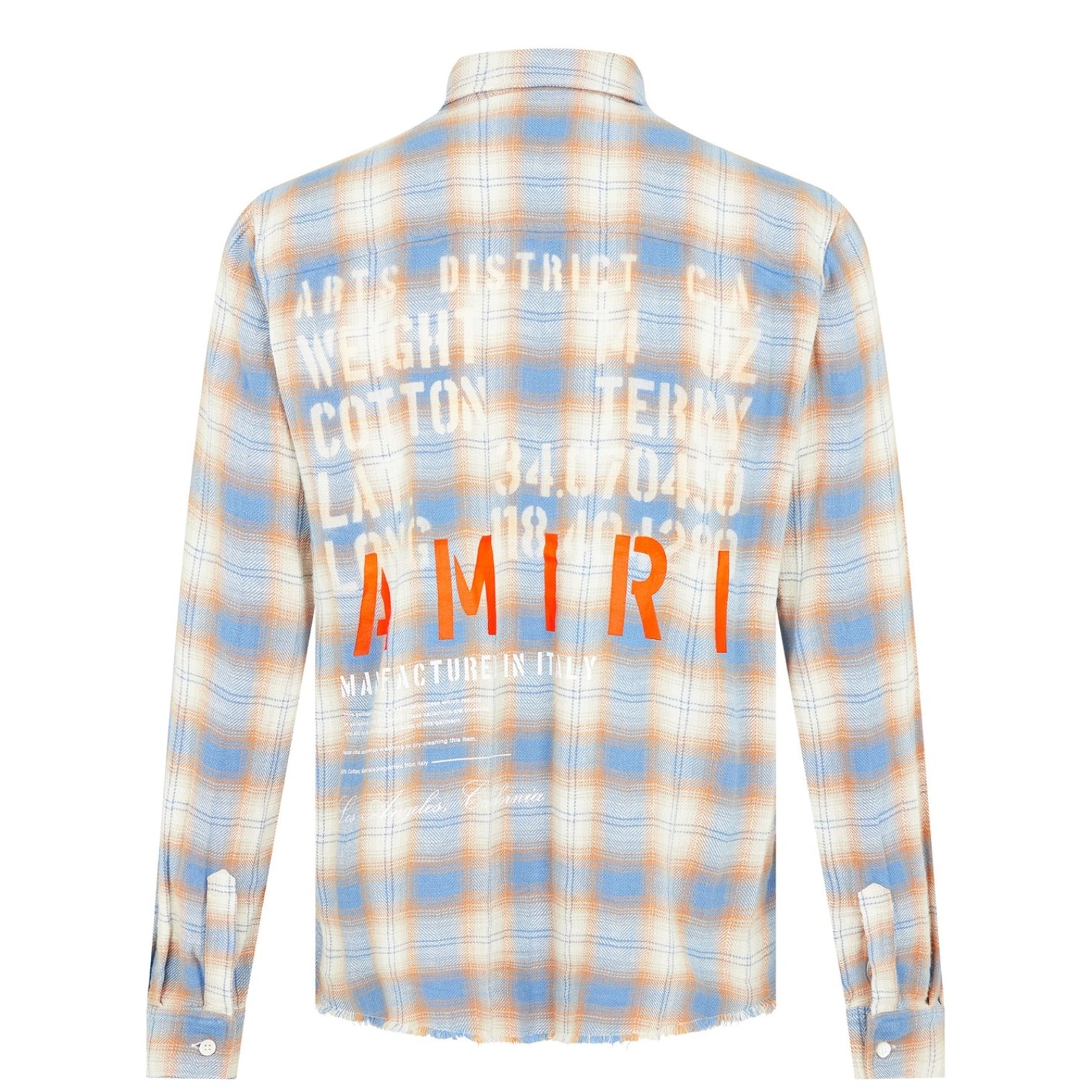 LUXURY HUB AMIRI MA PLAID SHIRT