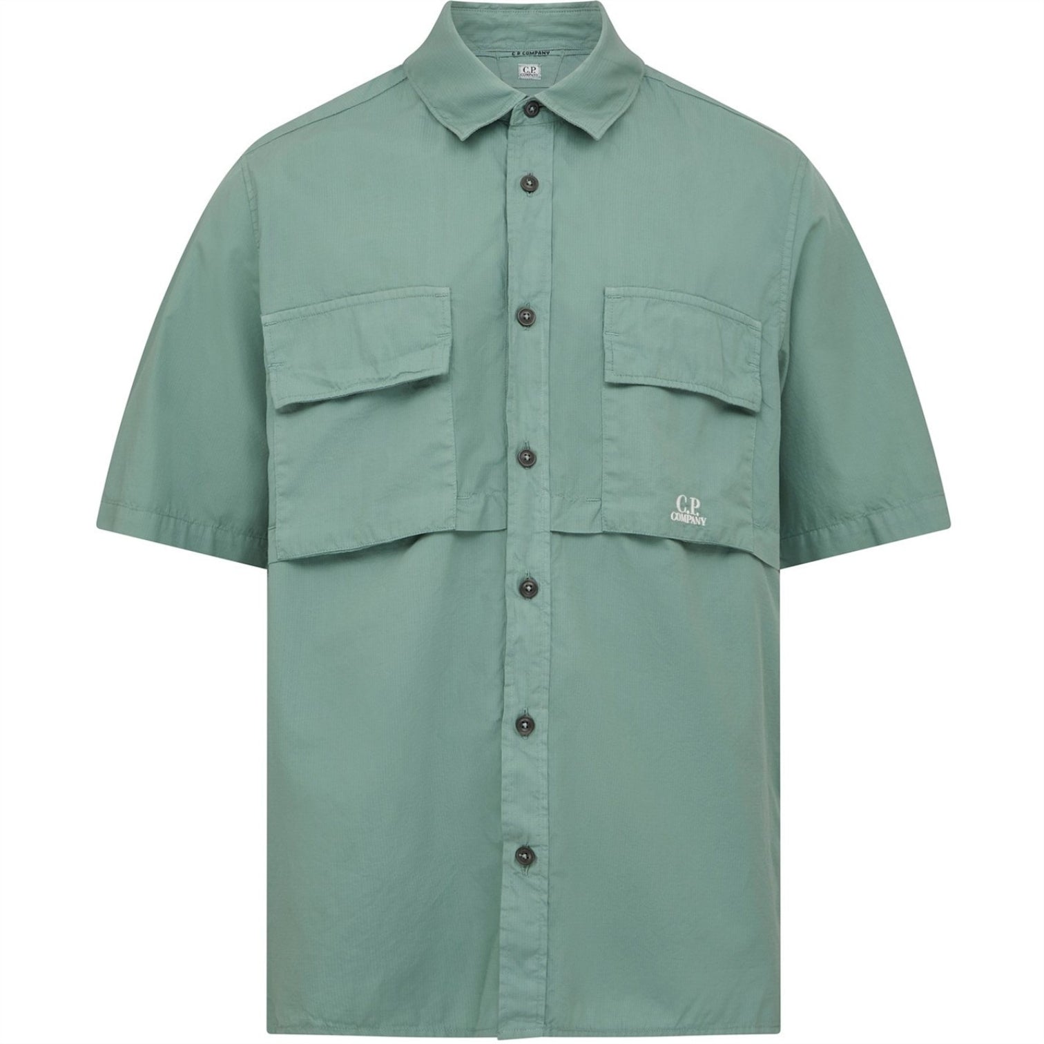 LUXURY HUB CP COMPANY RIPSTOP SHORT SLEEVE SHIRT