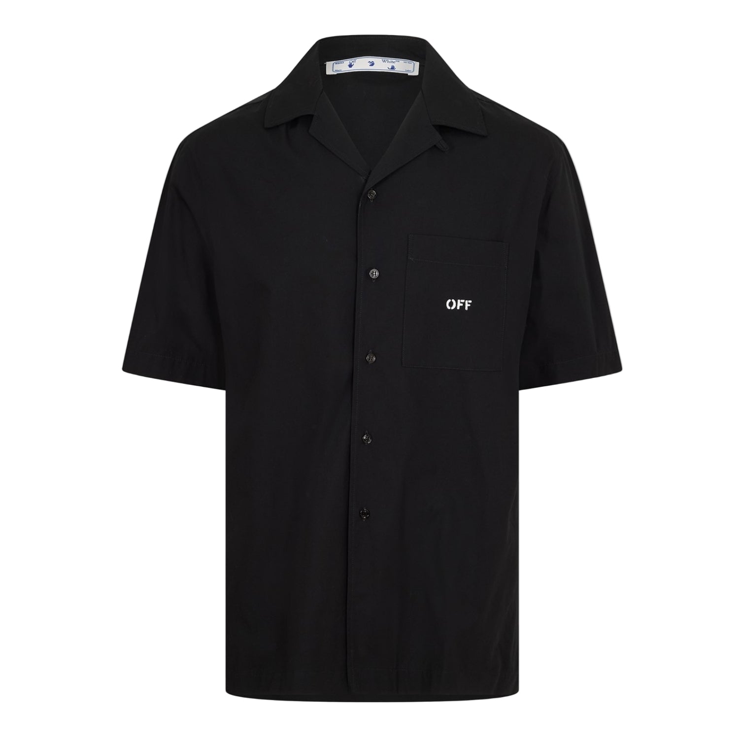LUXURY HUB OFF WHITE BRICK ARROW BOWLING SHIRT