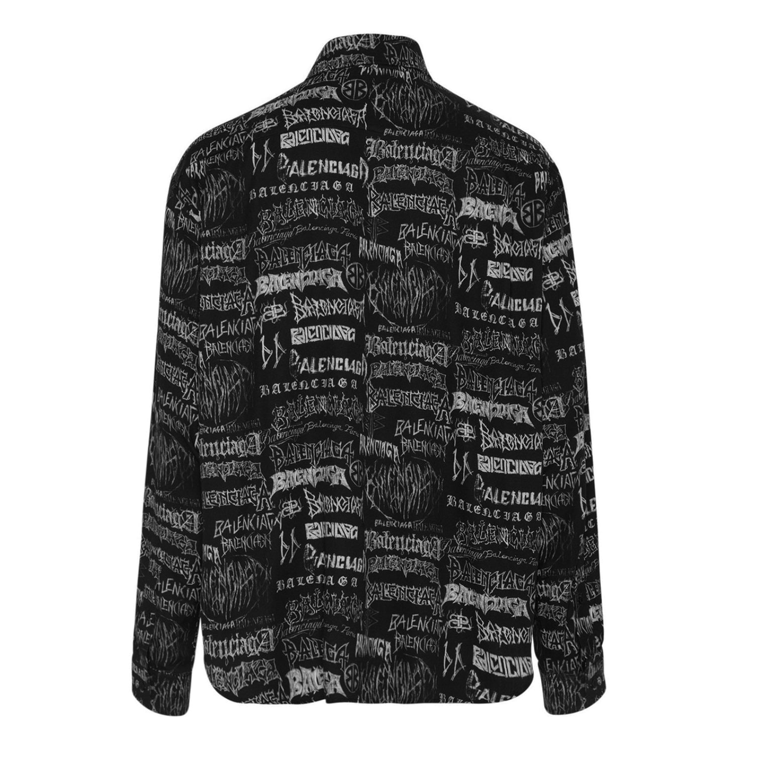 LUXURY HUB BALENCIAGA METAL PRINTED SHIRT