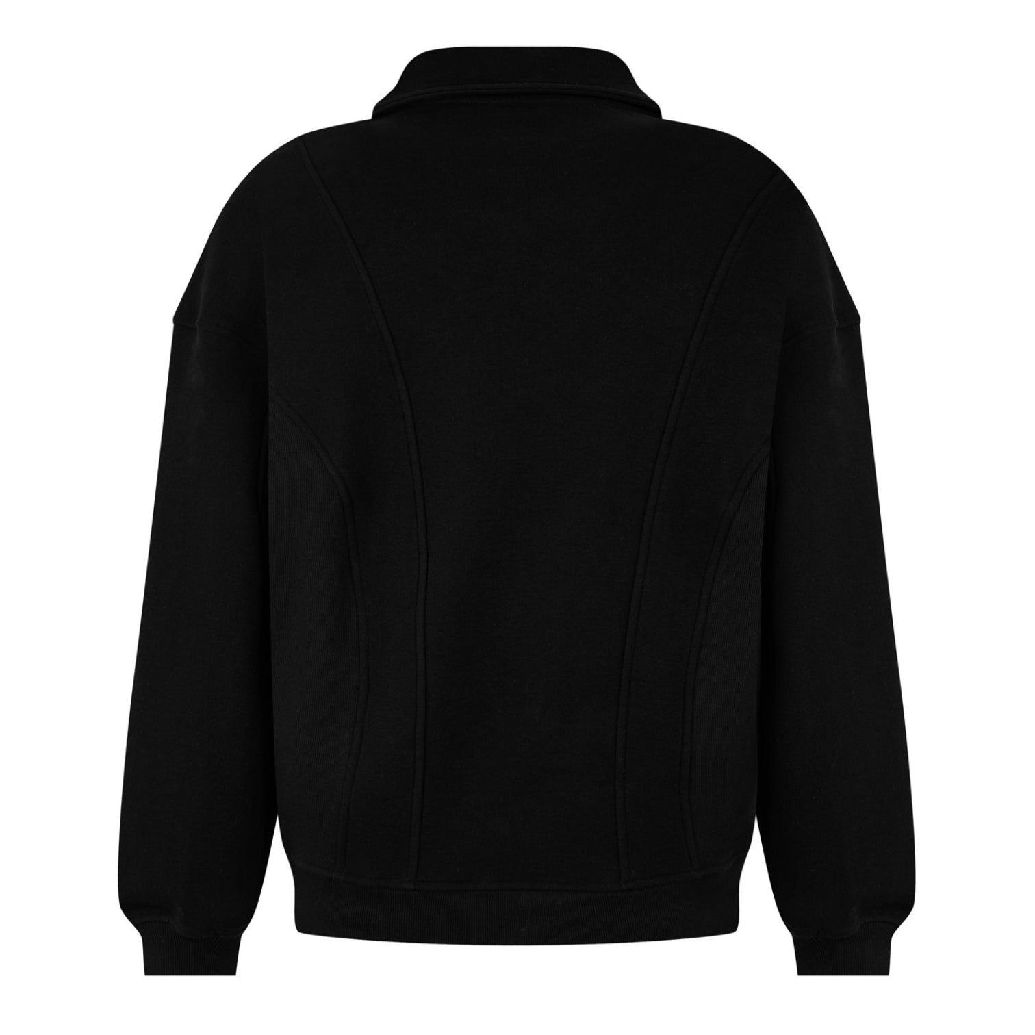 LUXURY HUB SAINT LAURENT SAINT LOGO HALF ZIP