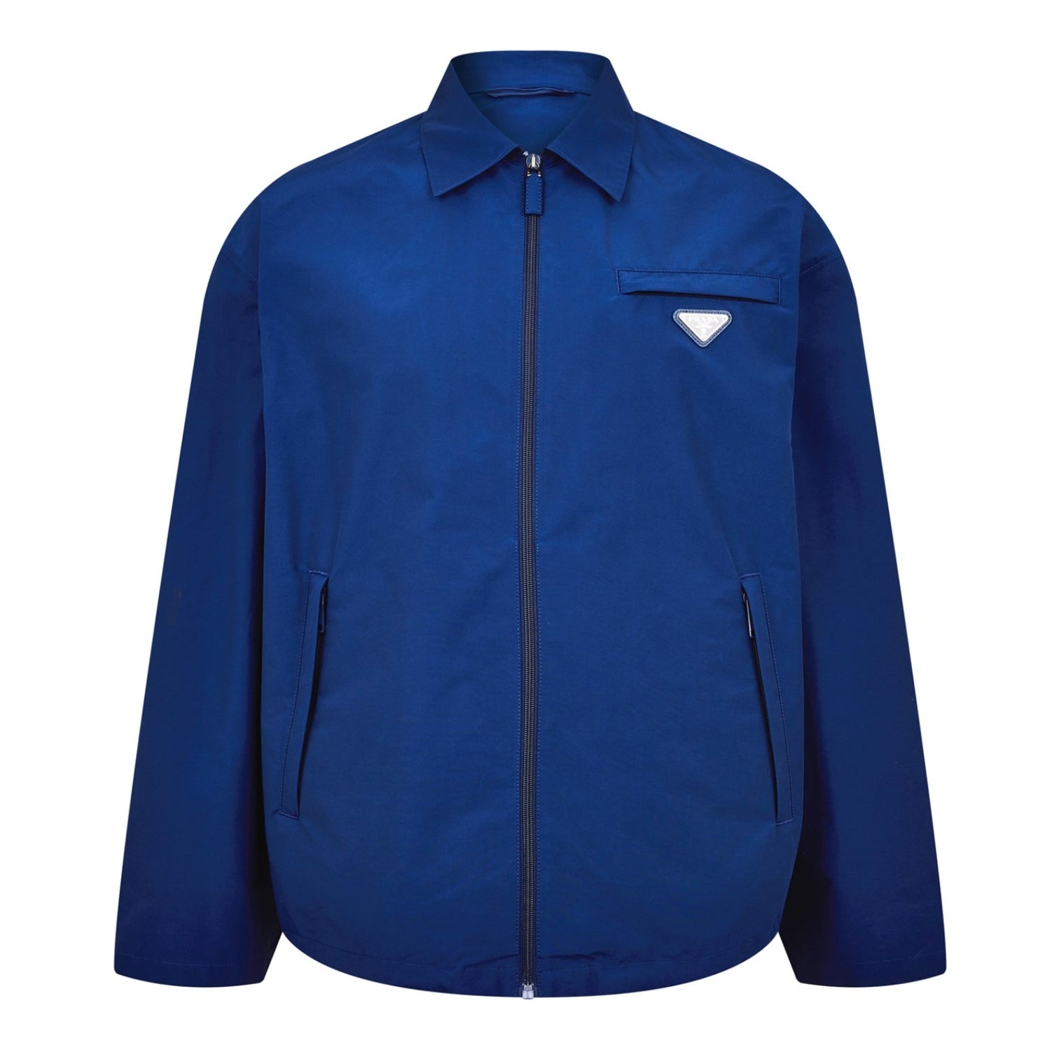 LUXURY HUB PRADA TECHNICAL POPLIN JACKET