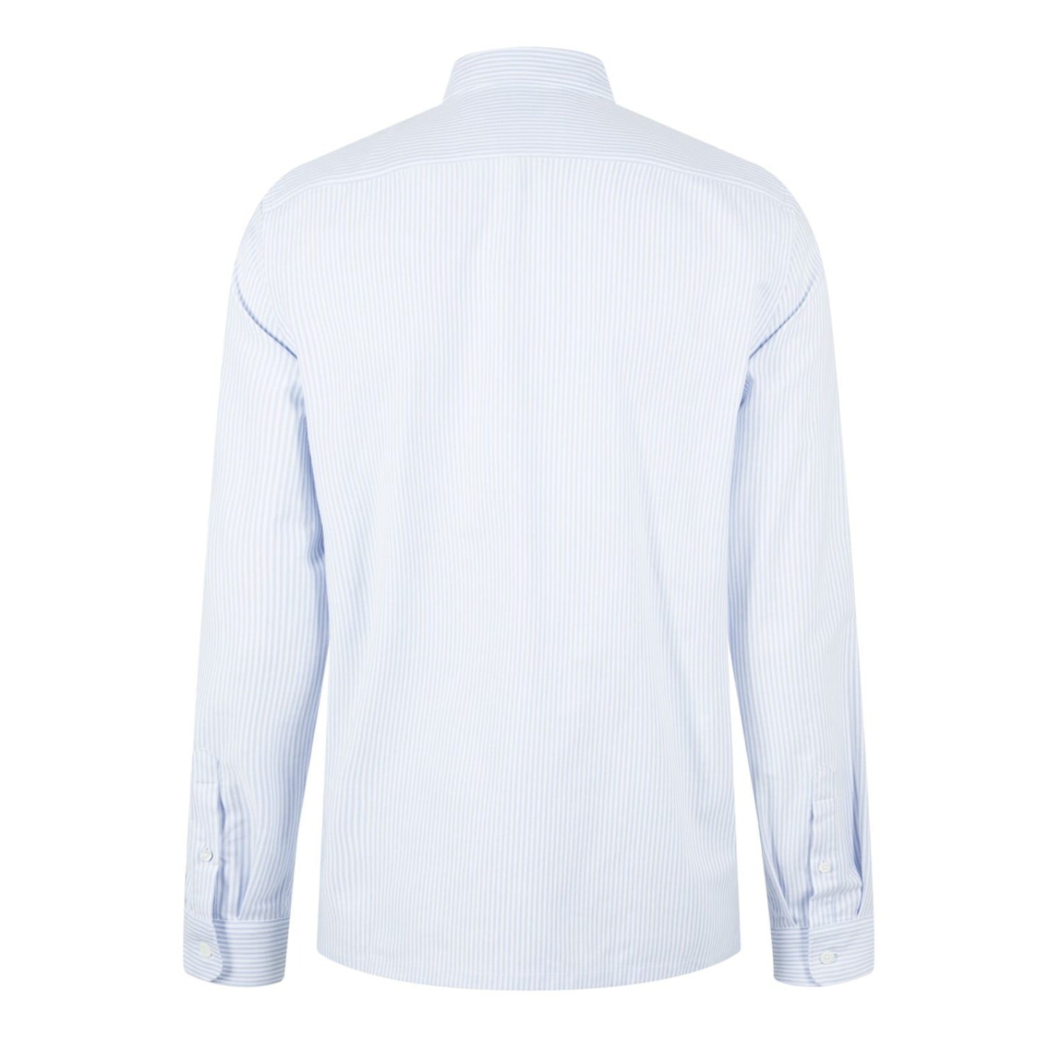 LUXURY HUB PRADA PINSTRIPE LOGO SHIRT