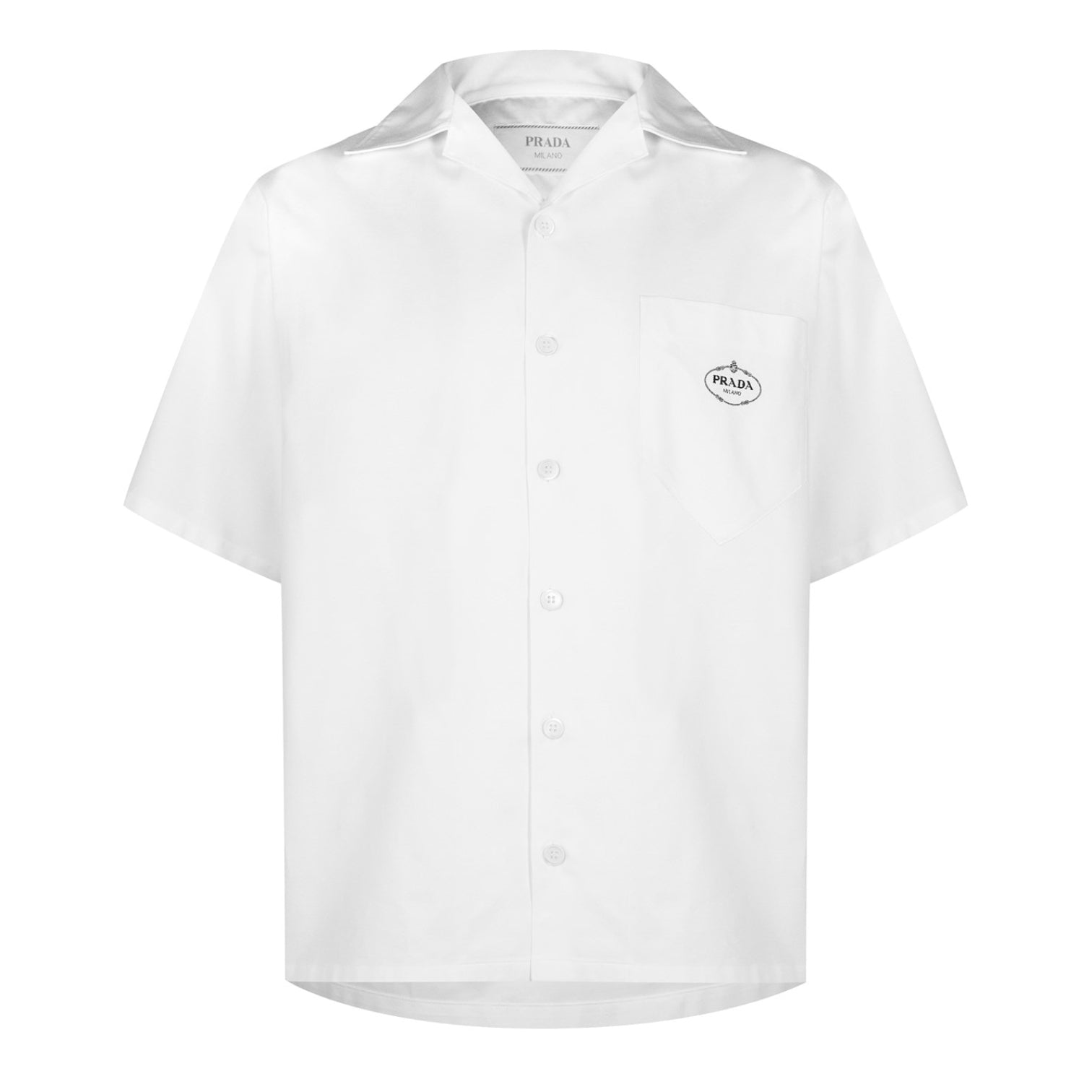 LUXURY HUB PRADA OXFORD SHORT SLEEVE SHIRT