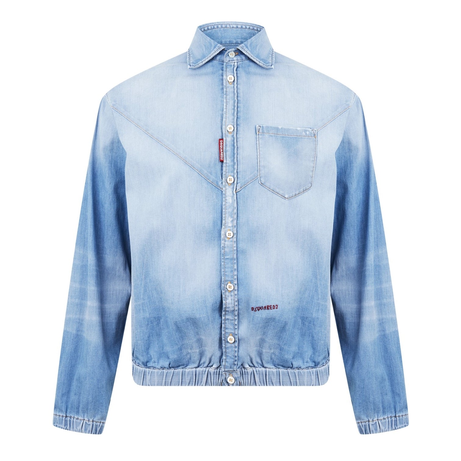 LUXURY HUB DSQUARED2 DRAWSTRING SHIRT