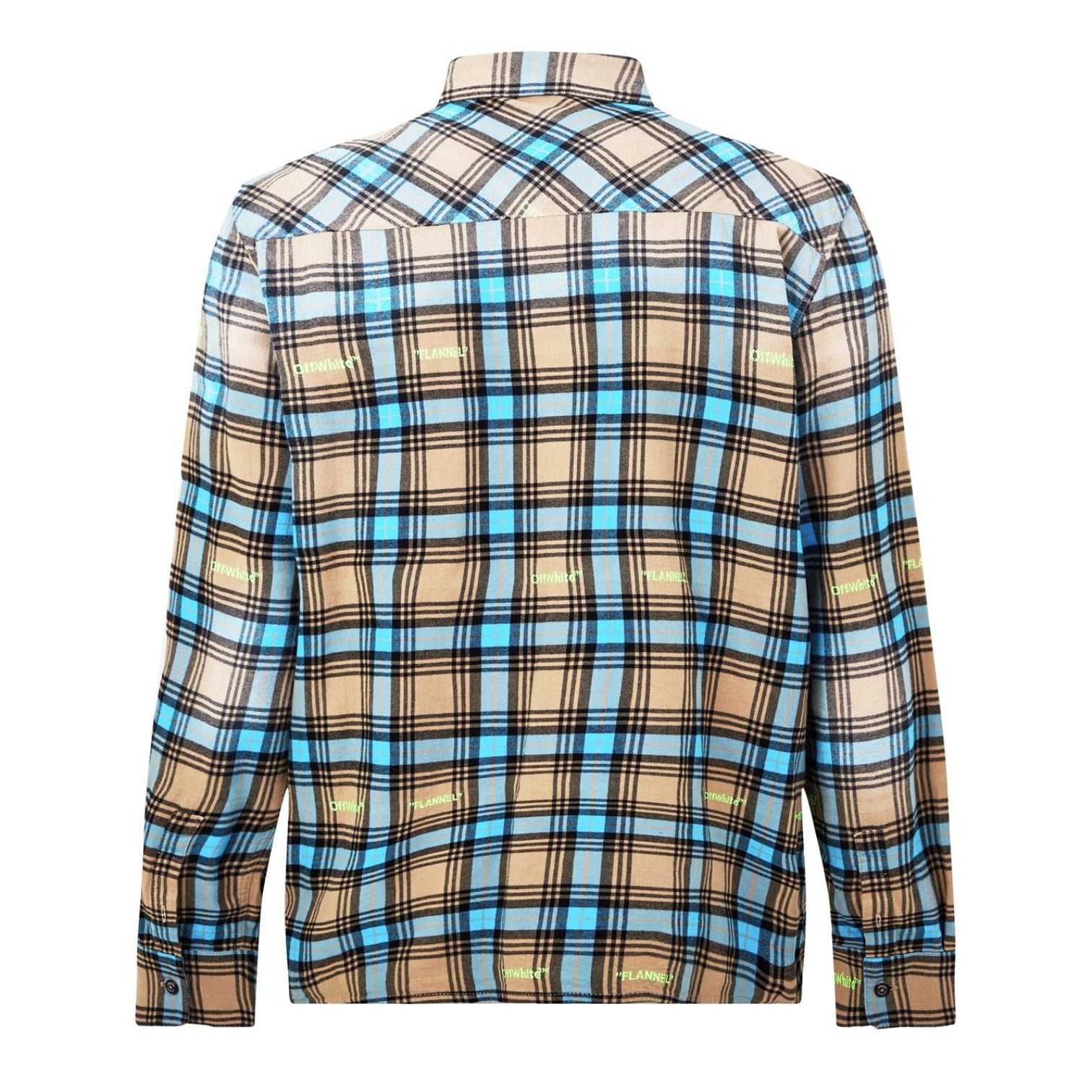 LUXURY HUB OFF WHITE HELVET CHECK SHIRT