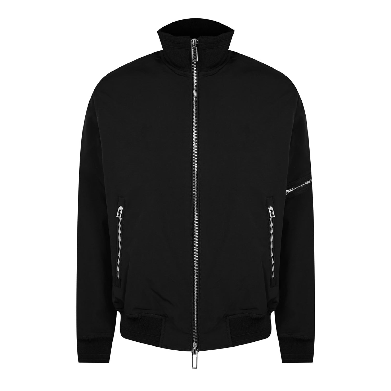 LUXURY HUB EMPORIO ARMANI ZIP BOMBER JACKET