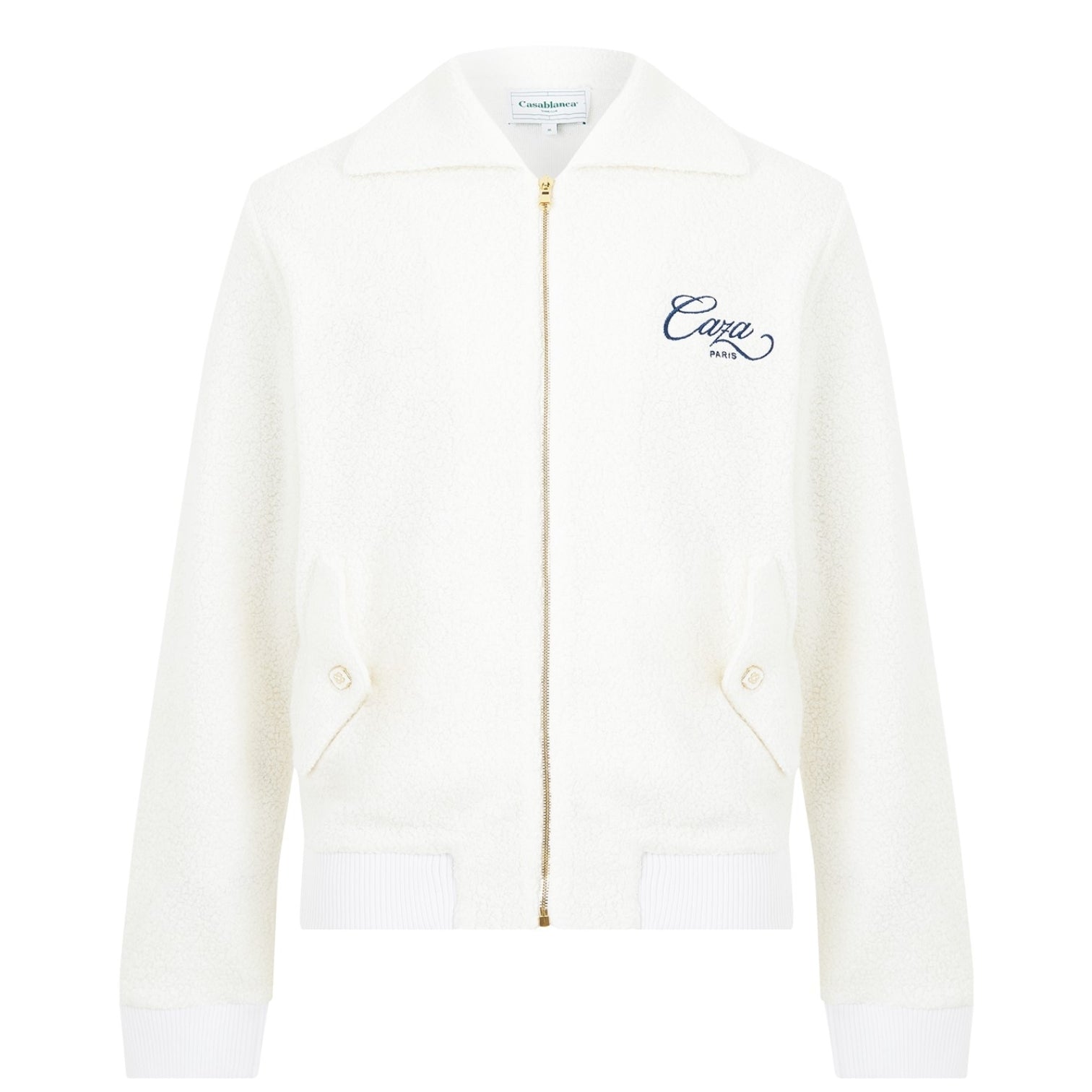 LUXURY HUB CASABLANCA TERRY TRACK JACKET