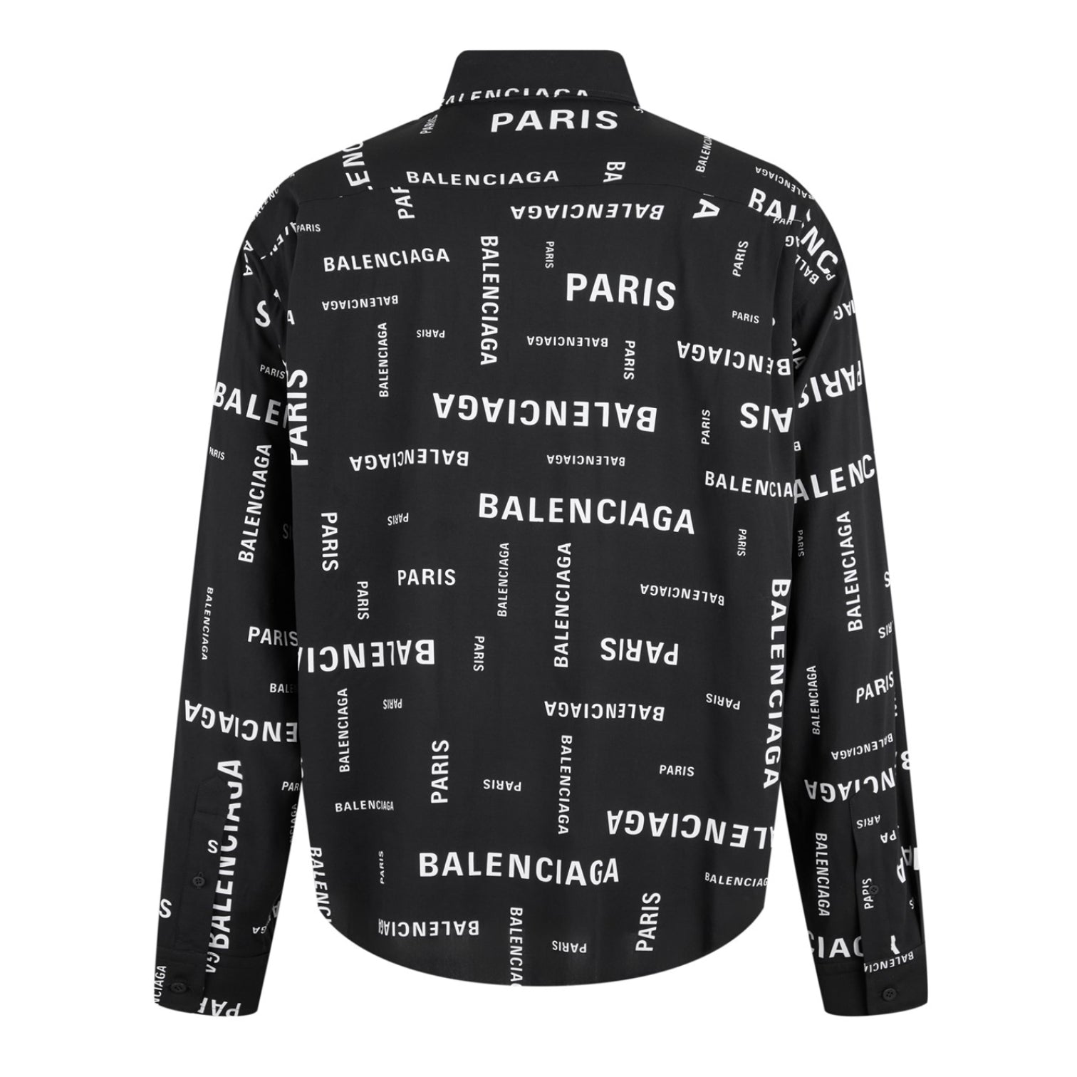 LUXURY HUB BALENCIAGA PARIS LOGO SHIRT