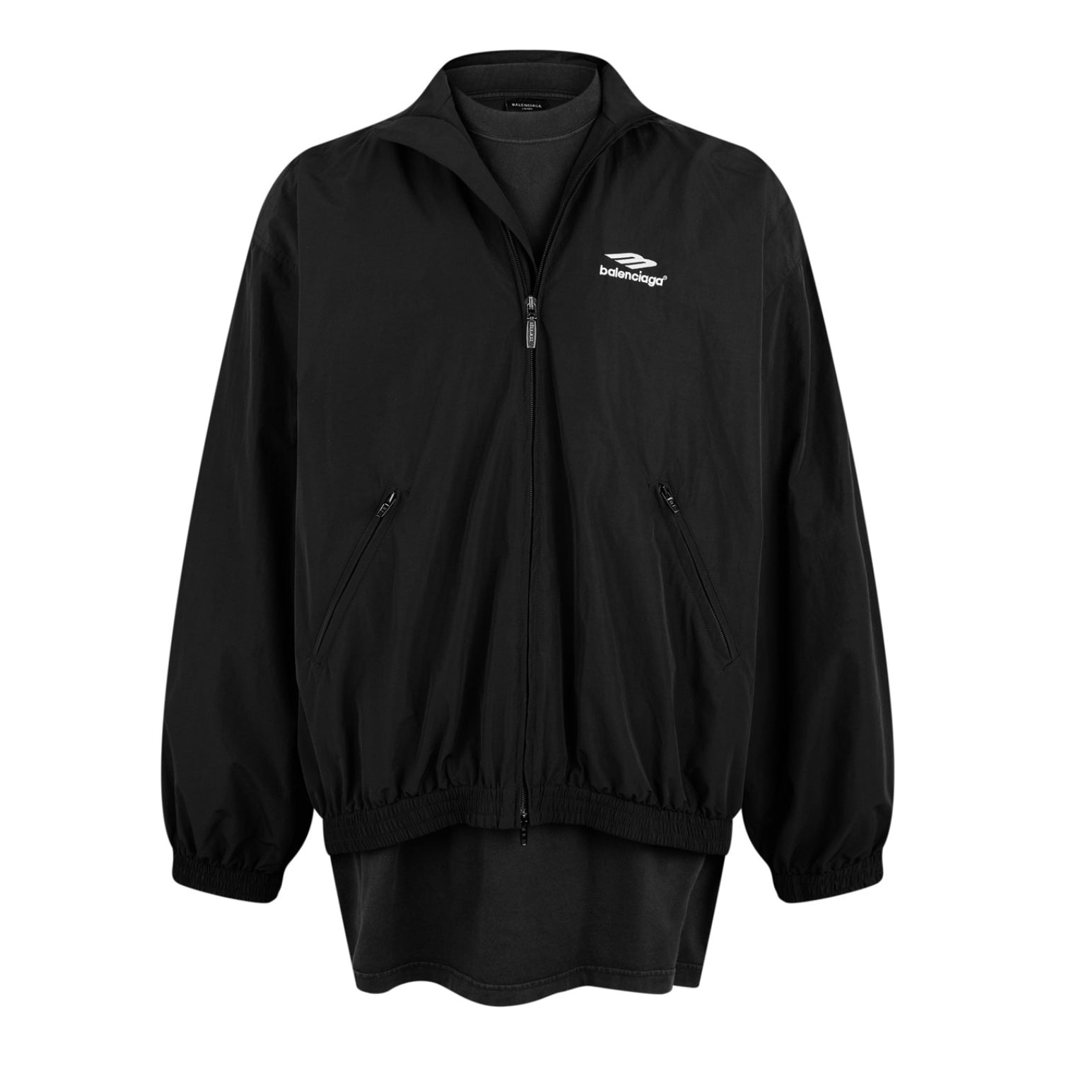 LUXURY HUB BALENCIAGA PATCH TRACKSUIT JACKET