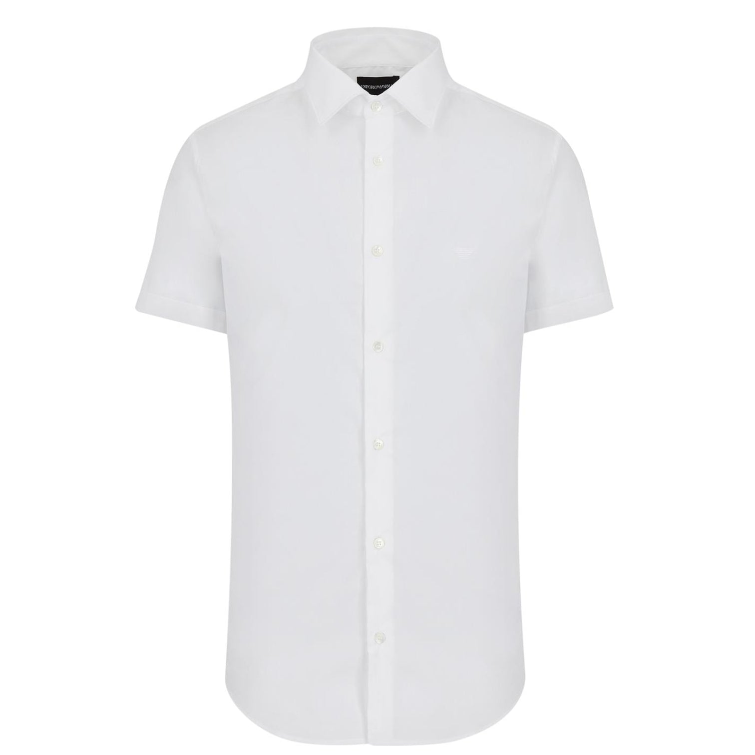 LUXURY HUB EMPORIO ARMANI STRETCH SHORT SLEEVE LOGO SHIRT