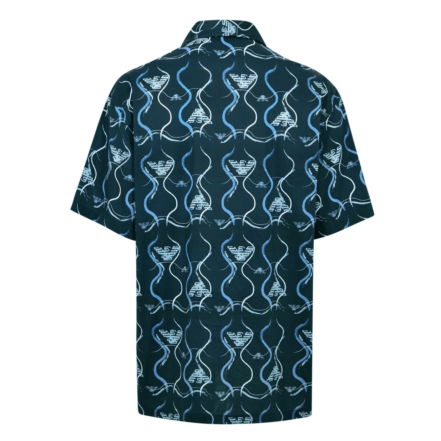 LUXURY HUB EMPORIO ARMANI MENS WOVEN SHIRT