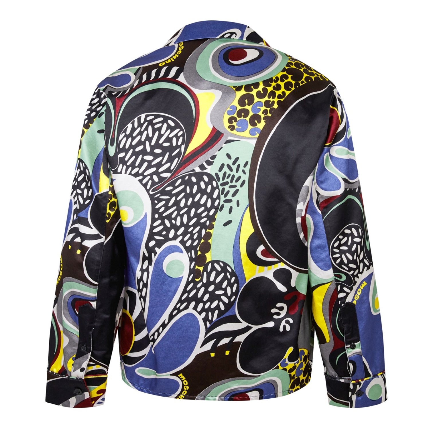 LUXURY HUB MOSCHINO PSYCHEDELIC LONG SLEEVE SHIRT