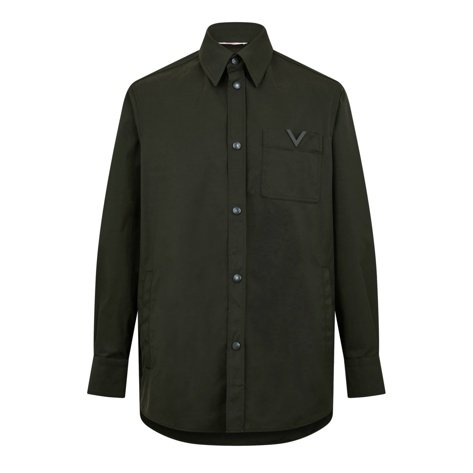 LUXURY HUB VALENTINO V EMBLEM SHIRT