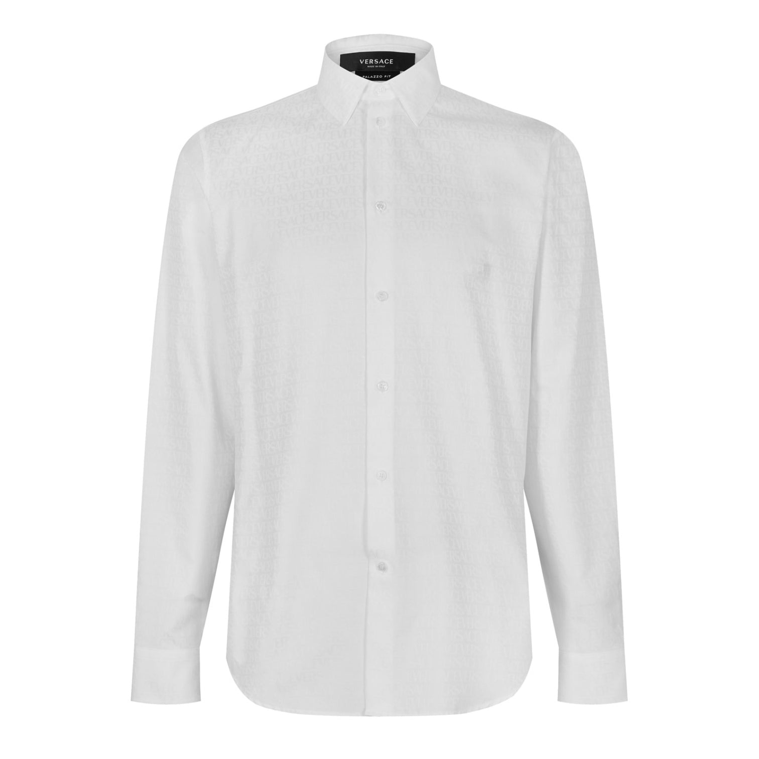 LUXURY HUB VERSACE ALLOVER JACQUARD SHIRT