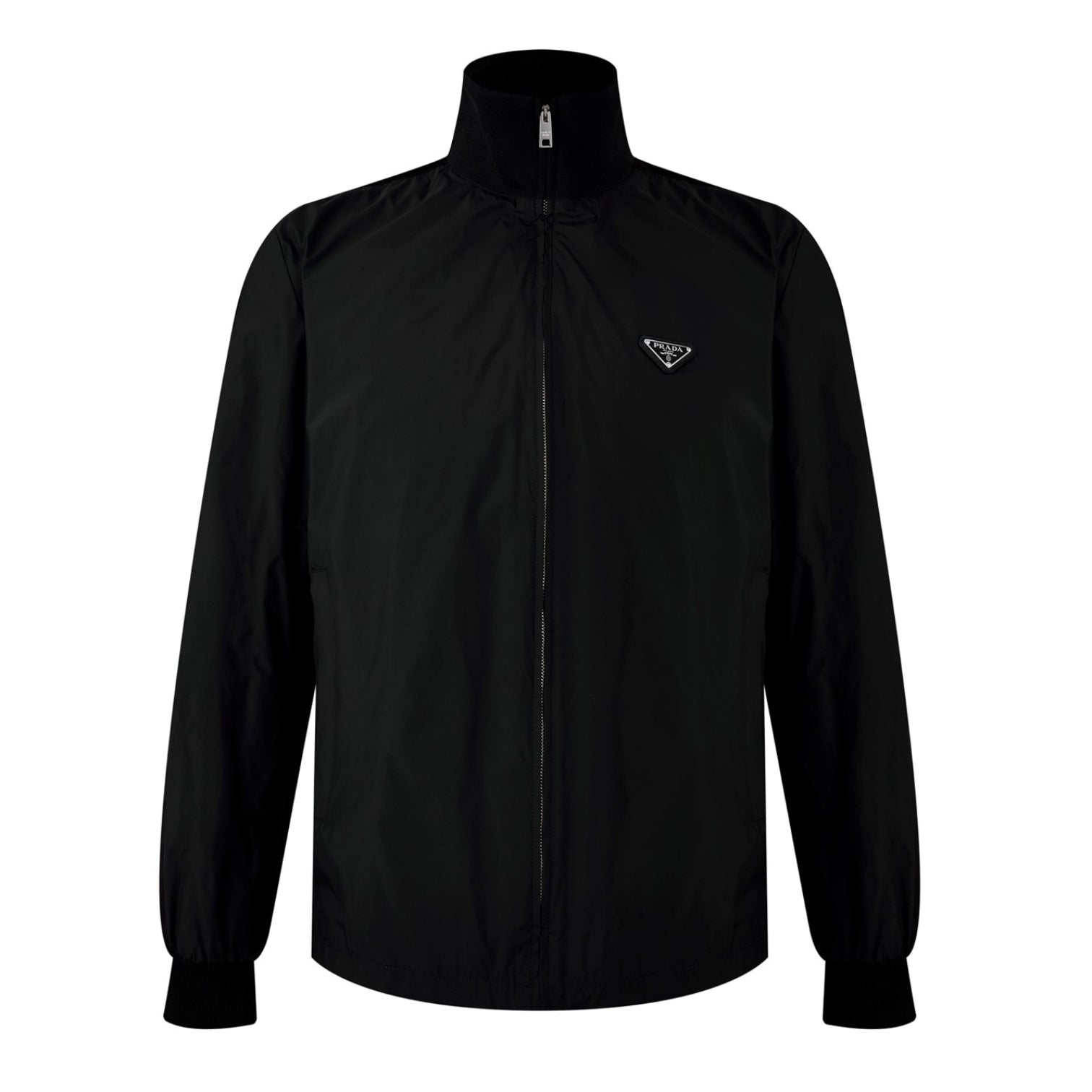 LUXURY HUB PRADA SILK BLEND BLOUSON JACKET