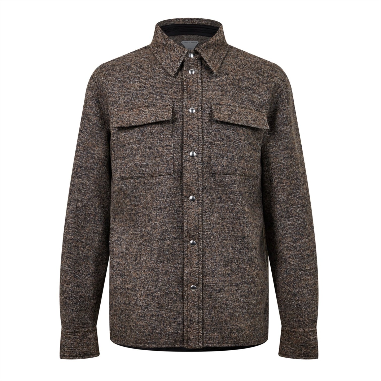 LUXURY HUB BOTTEGA VENETA FELTED WOOL SHIRT