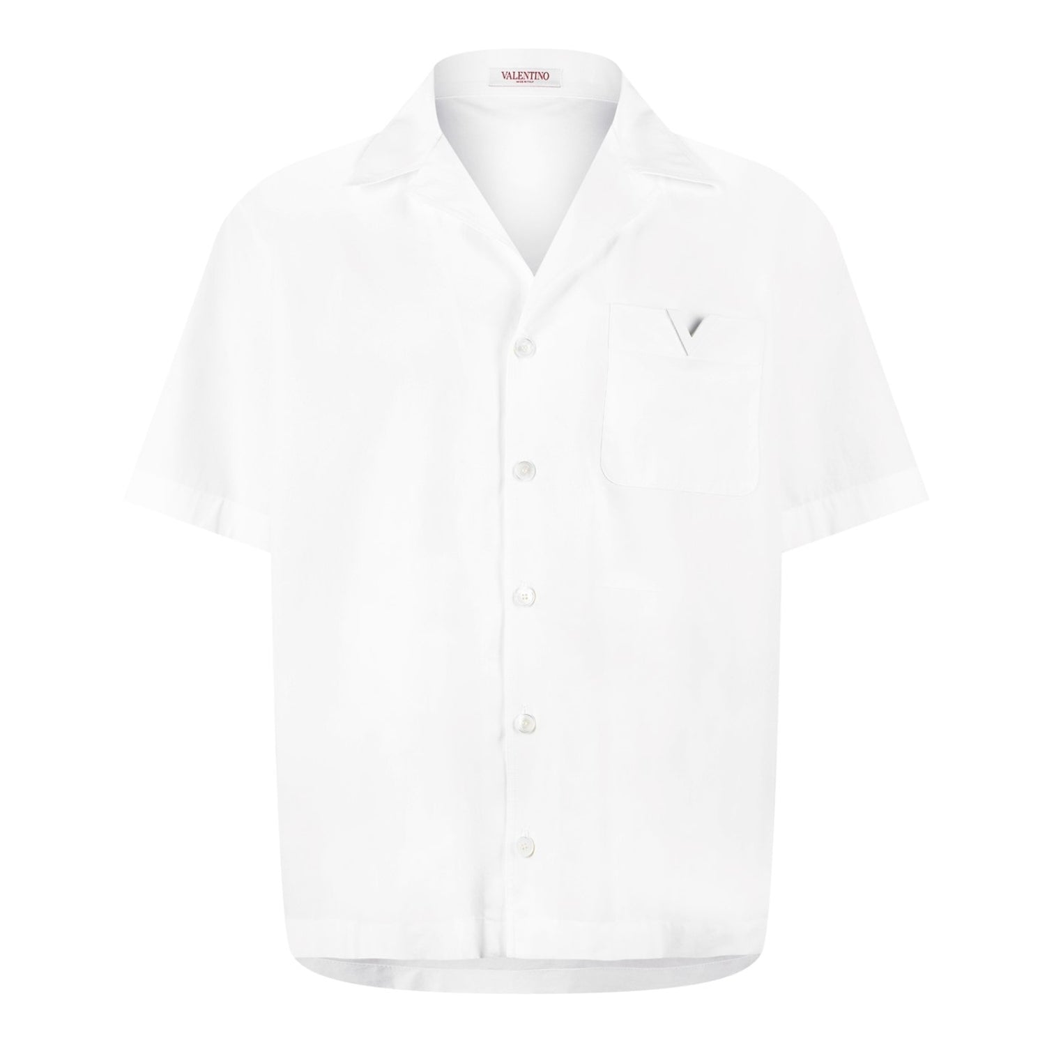 LUXURY HUB VALENTINO VLOGO SHORT SLEEVE SHIRT