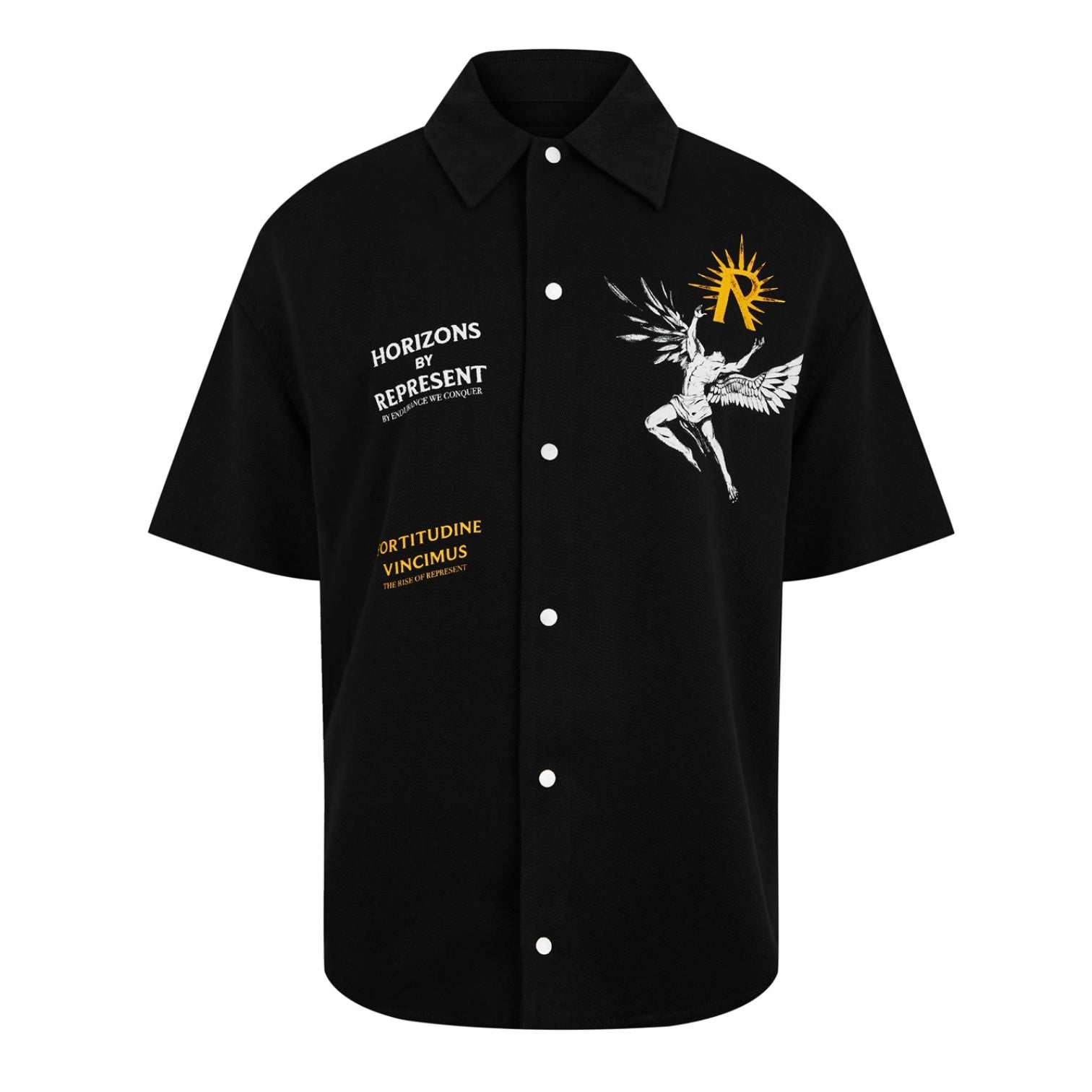 LUXURY HUB REPRESENT ICARUS BUTTON SHIRT