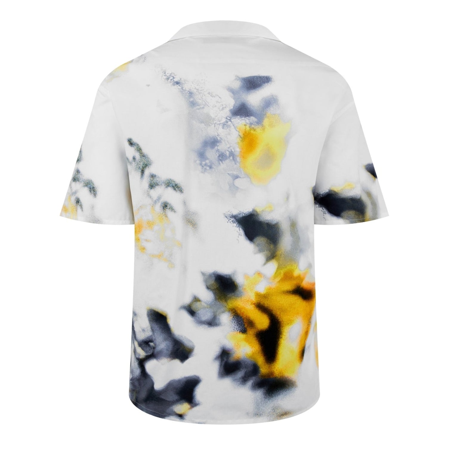 LUXURY HUB ALEXANDER MCQUEEN OBSCURED FLOWER VACATION SHIRT