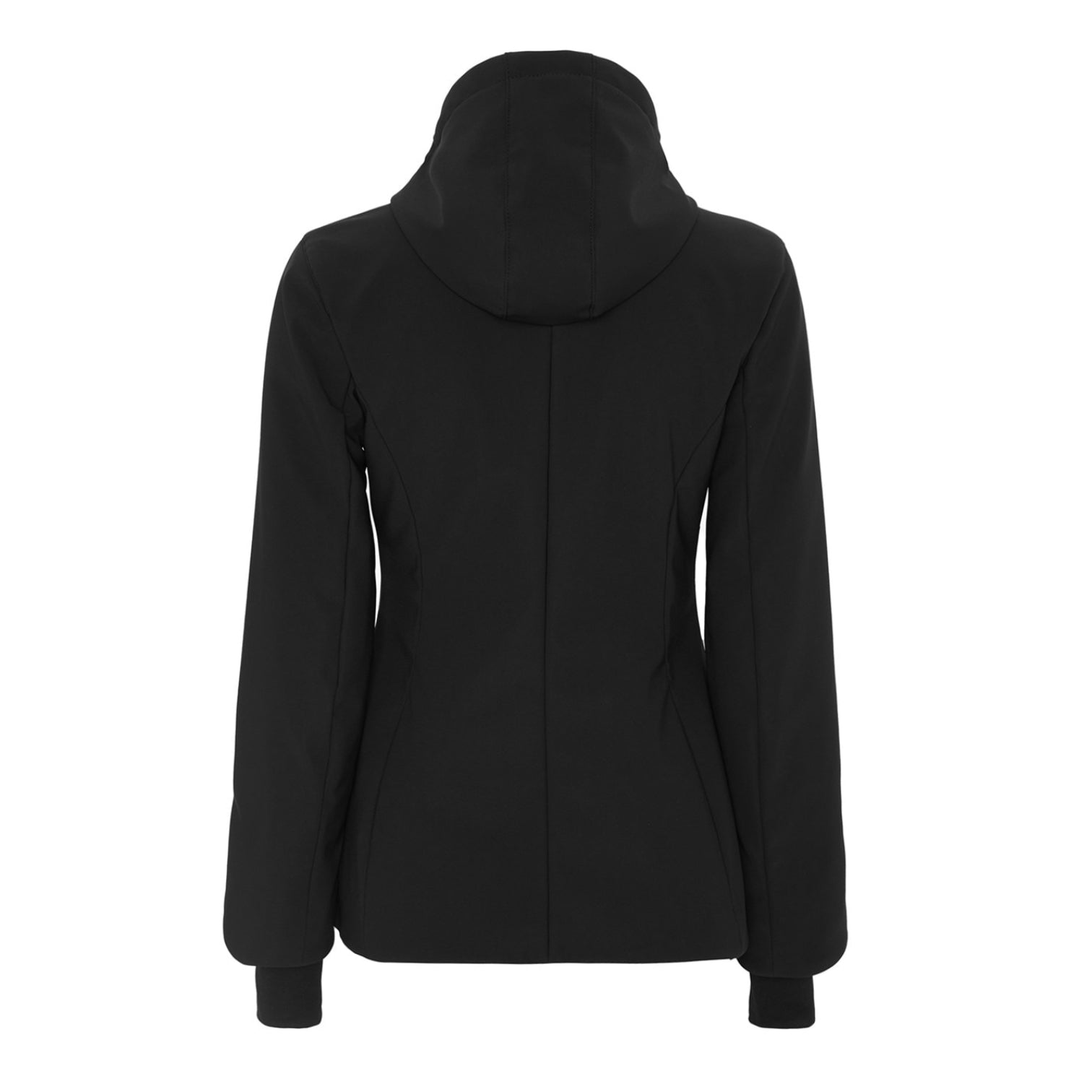 LUXURY HUB BALENCIAGA WOMEN'S SKI HOURGLASS HOODED LONG SLEEVE SHORT PUFFER JACKET