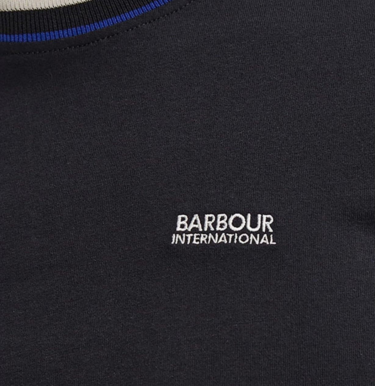 LUXURY HUB BARBOUR INTERNATIONAL BUXTON TIPPED TEE