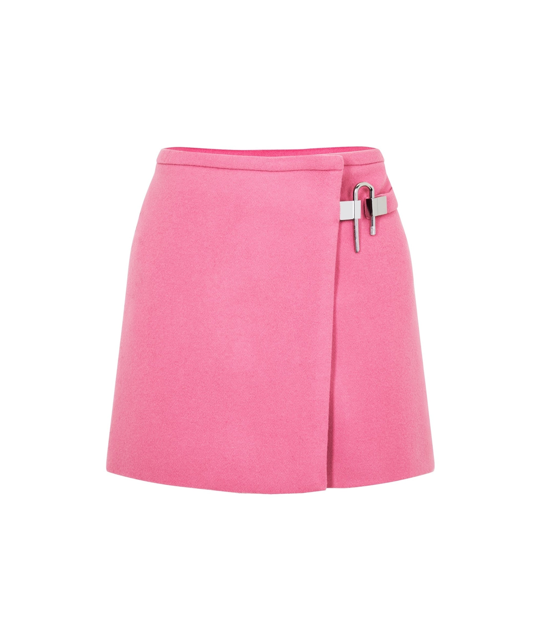 LUXURY HUB GIVENCHY WRAP U-LOCK MINI SKIRT