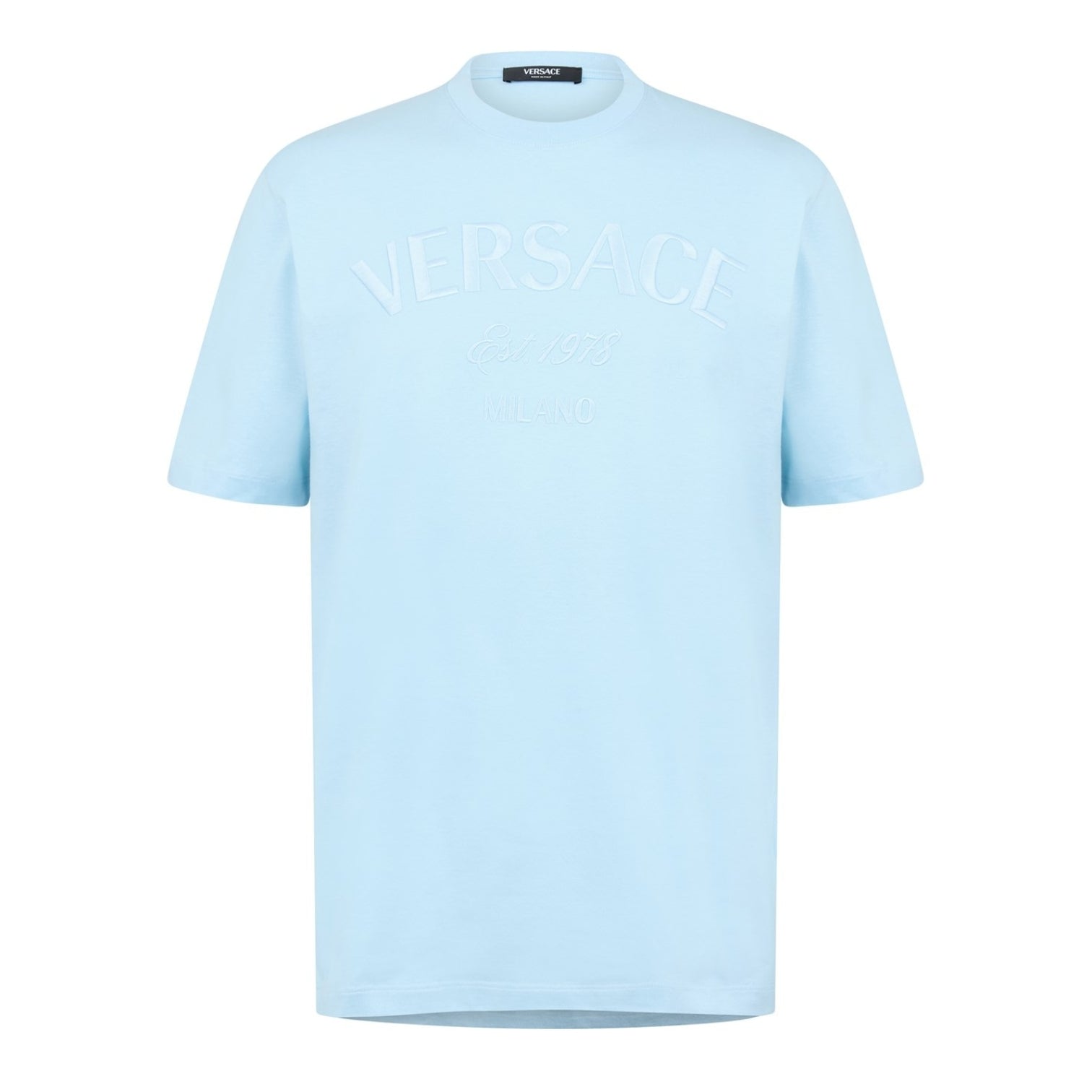 LUXURY HUB VERSACE STRIPED EMB TEE