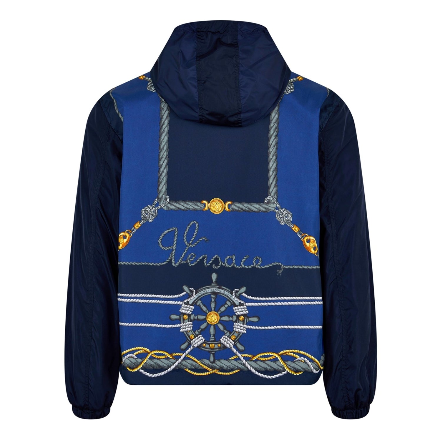 LUXURY HUB VERSACE NAUTICAL WINDBREAKER