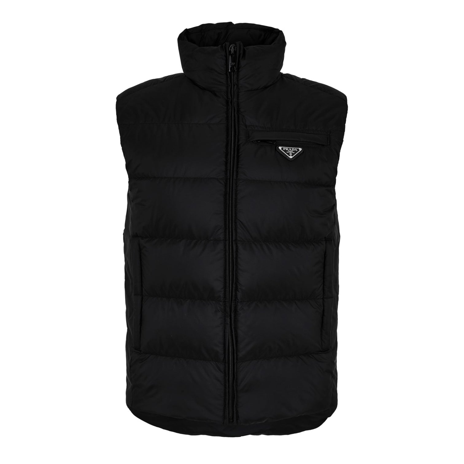 LUXURY HUB PRADA PADDED RE-NYLON VEST