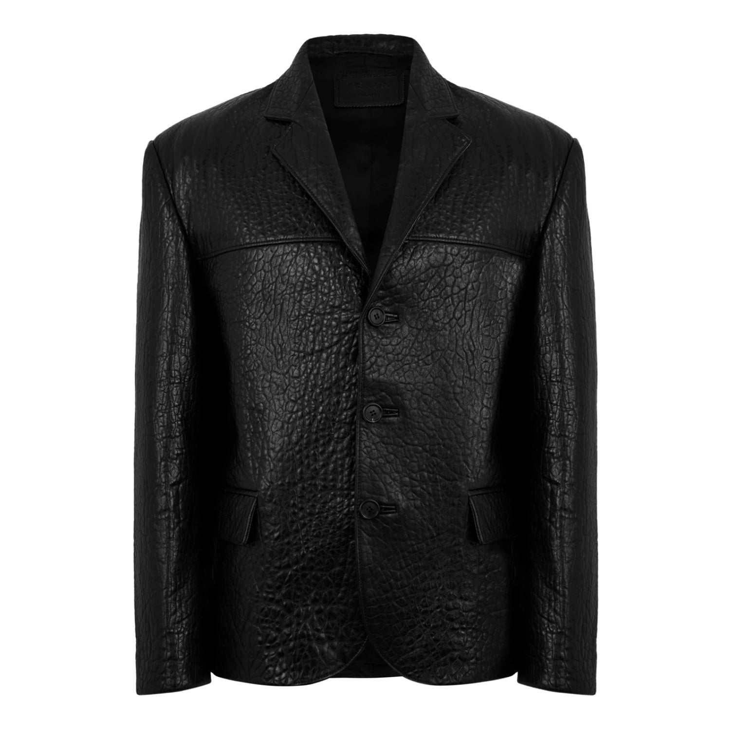 LUXURY HUB PRADA NAPPA LEATHER JACKET