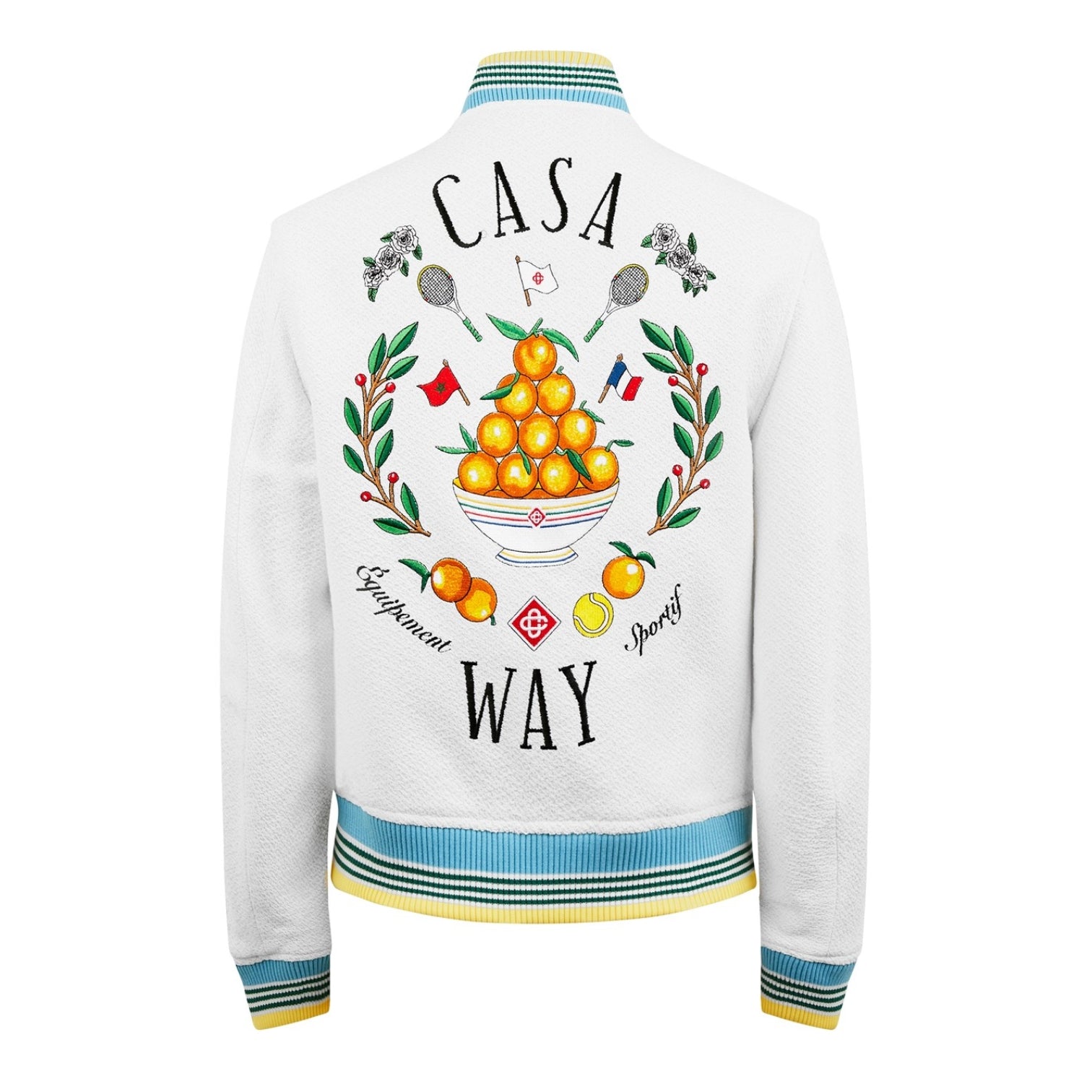 LUXURY HUB CASABLANCA CASA BOMBER JACKET