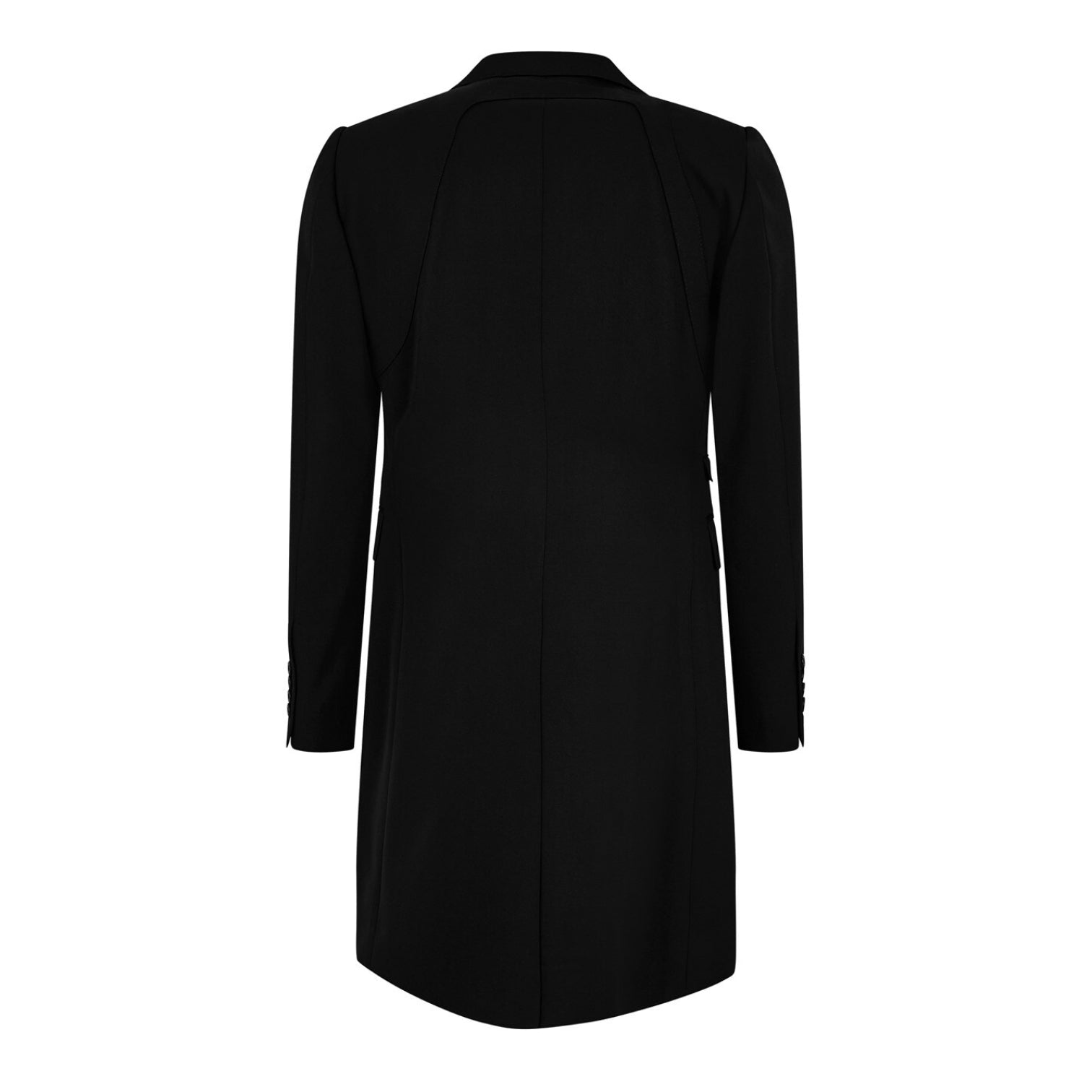 LUXURY HUB ALEXANDER MCQUEEN HARNESS WOOL COAT