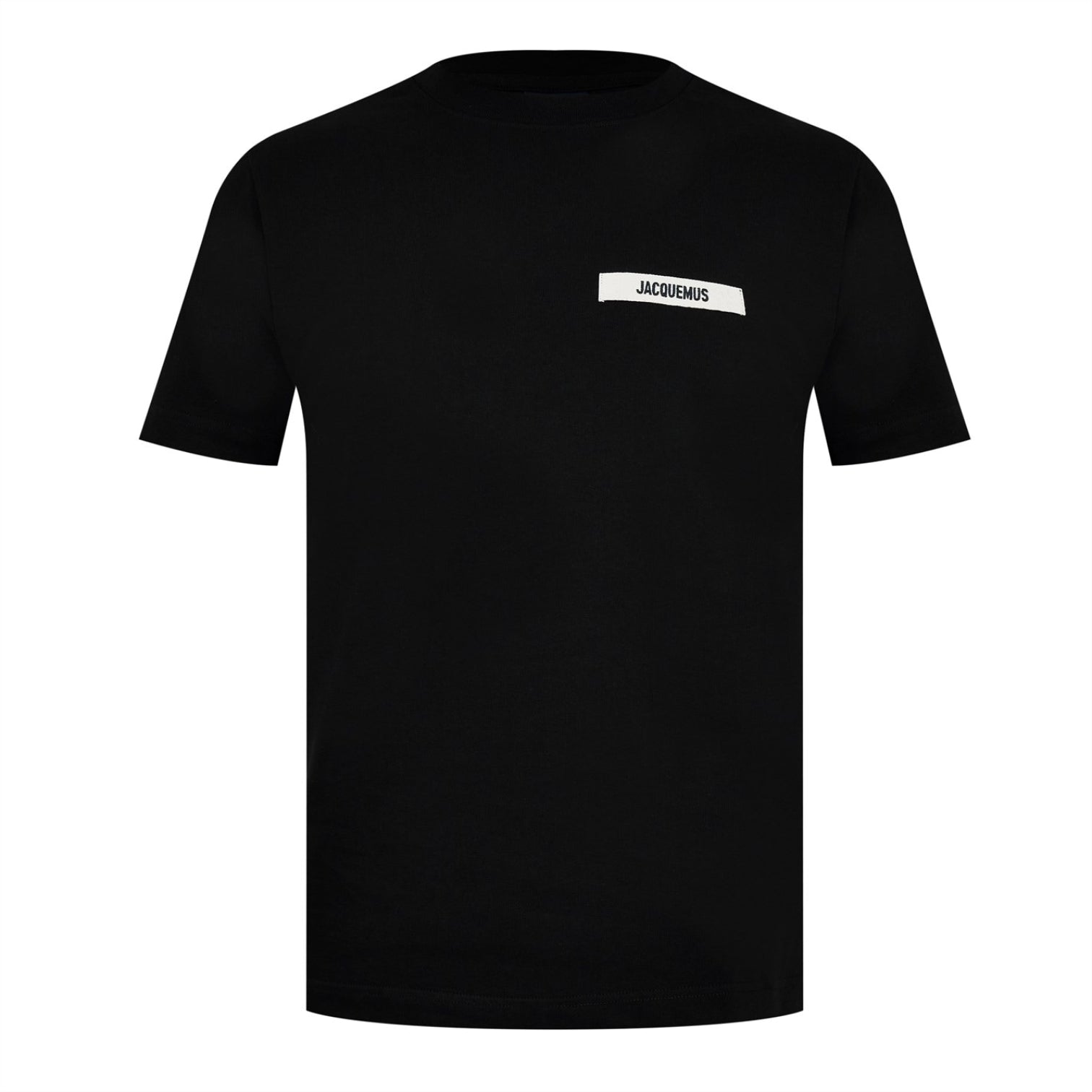 LUXURY HUB JACQUEMUS GROSGRAIN BRAND TAB TEE