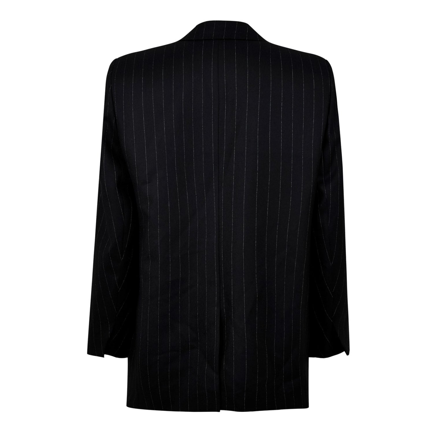 LUXURY HUB SAINT LAURENT OVERSIZED PINSTRIPE BLAZER