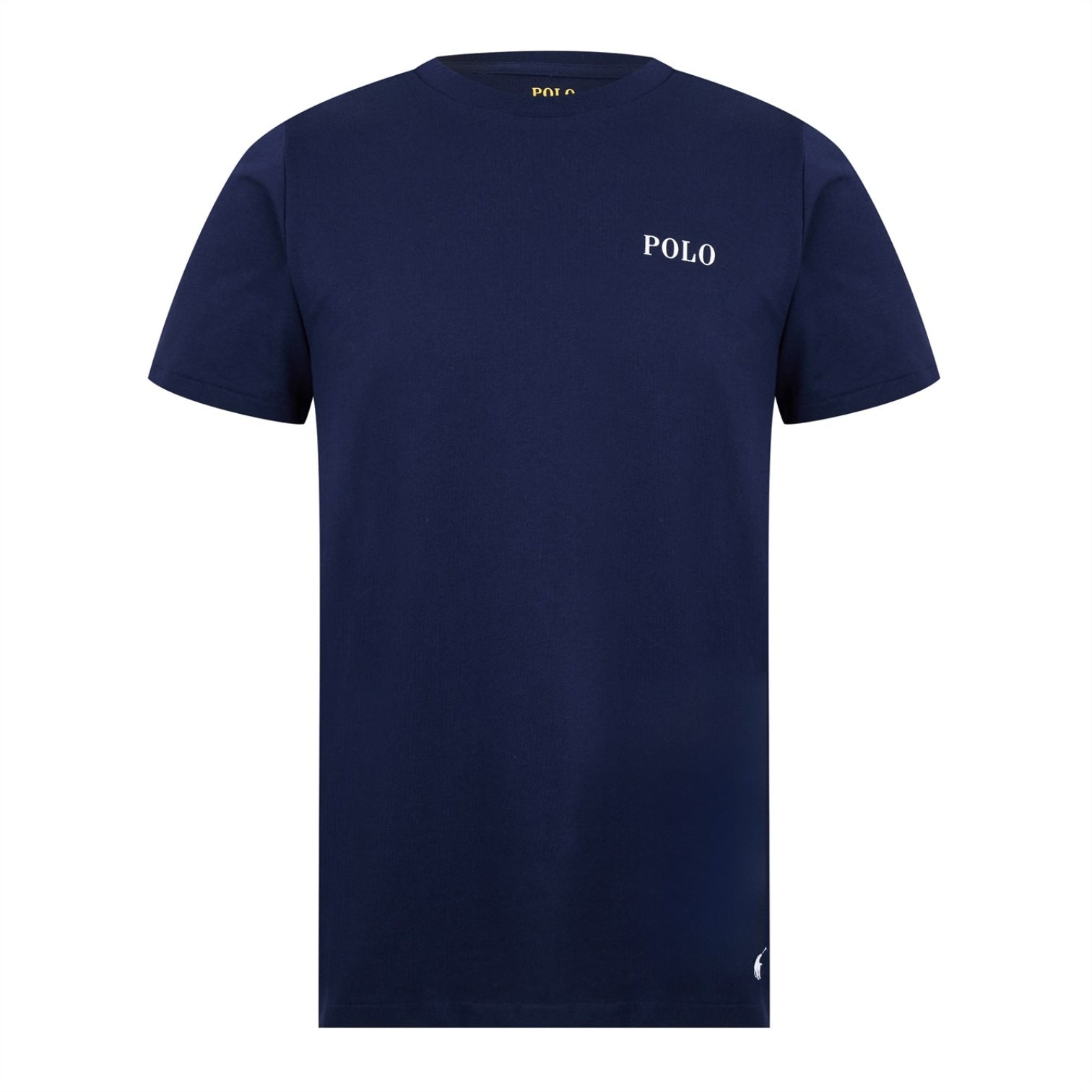 LUXURY HUB RALPH LAUREN LOGO REGULAR FIT TEE