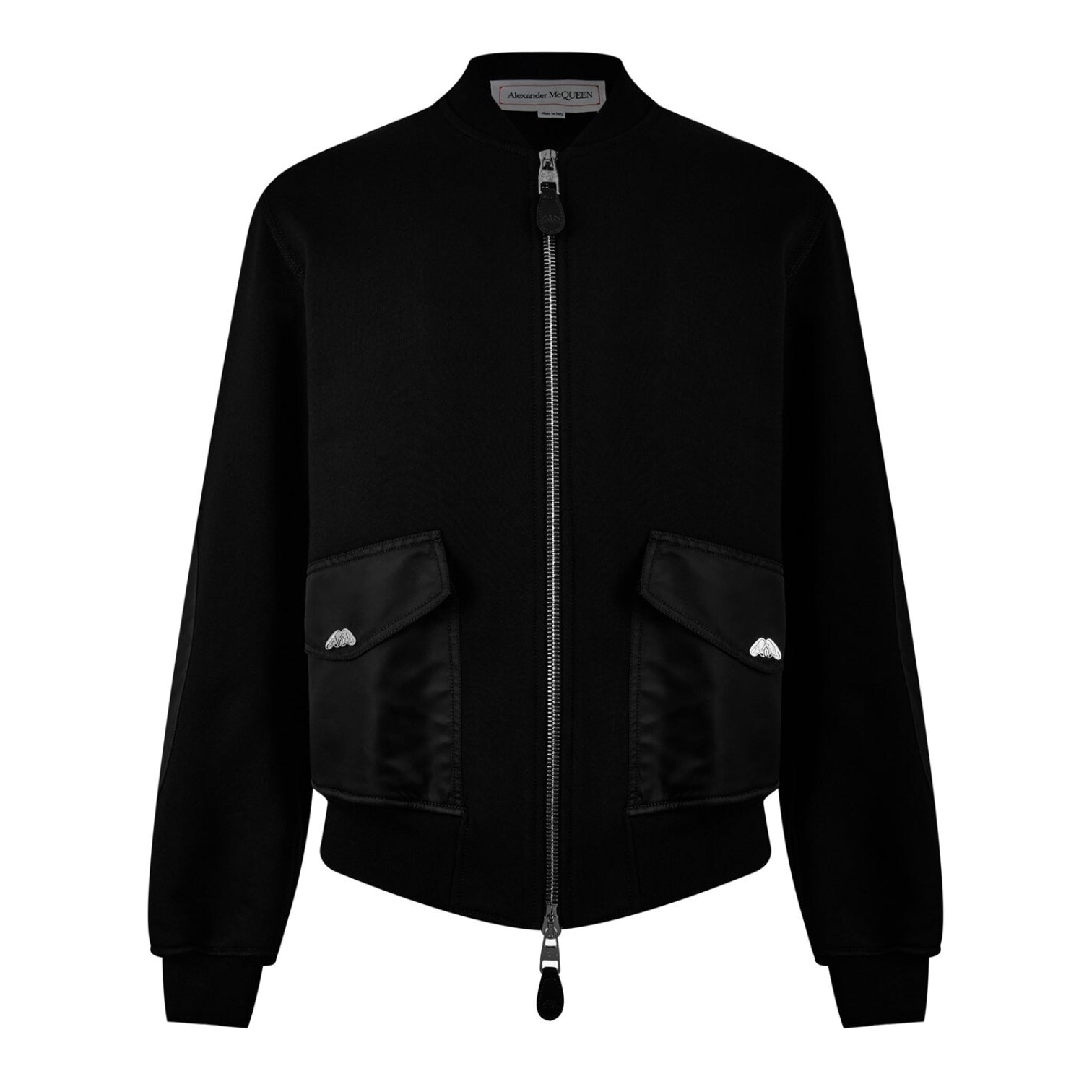 LUXURY HUB ALEXANDER MCQUEEN HYBRID BOMBER JACKET