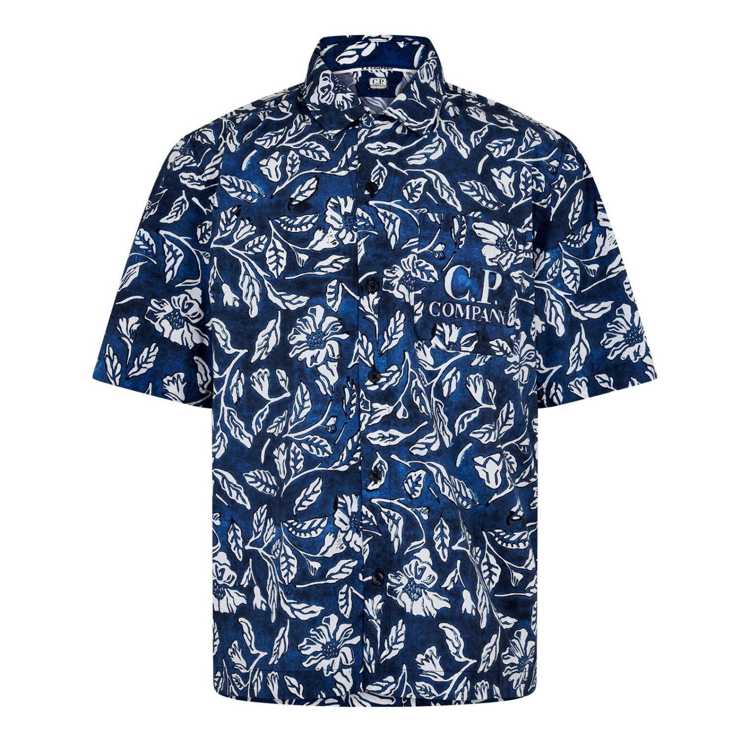 LUXURY HUB CP COMPANY CP COMPANY SHIRTS SHORT SLEEVE