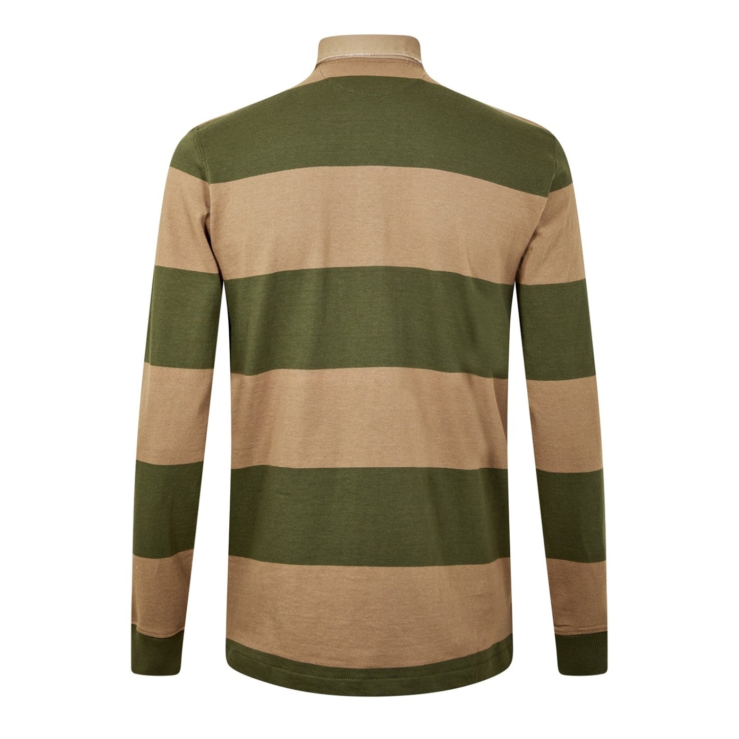 LUXURY HUB POLO RALPH LAUREN STRIPE RUGBY SHIRT