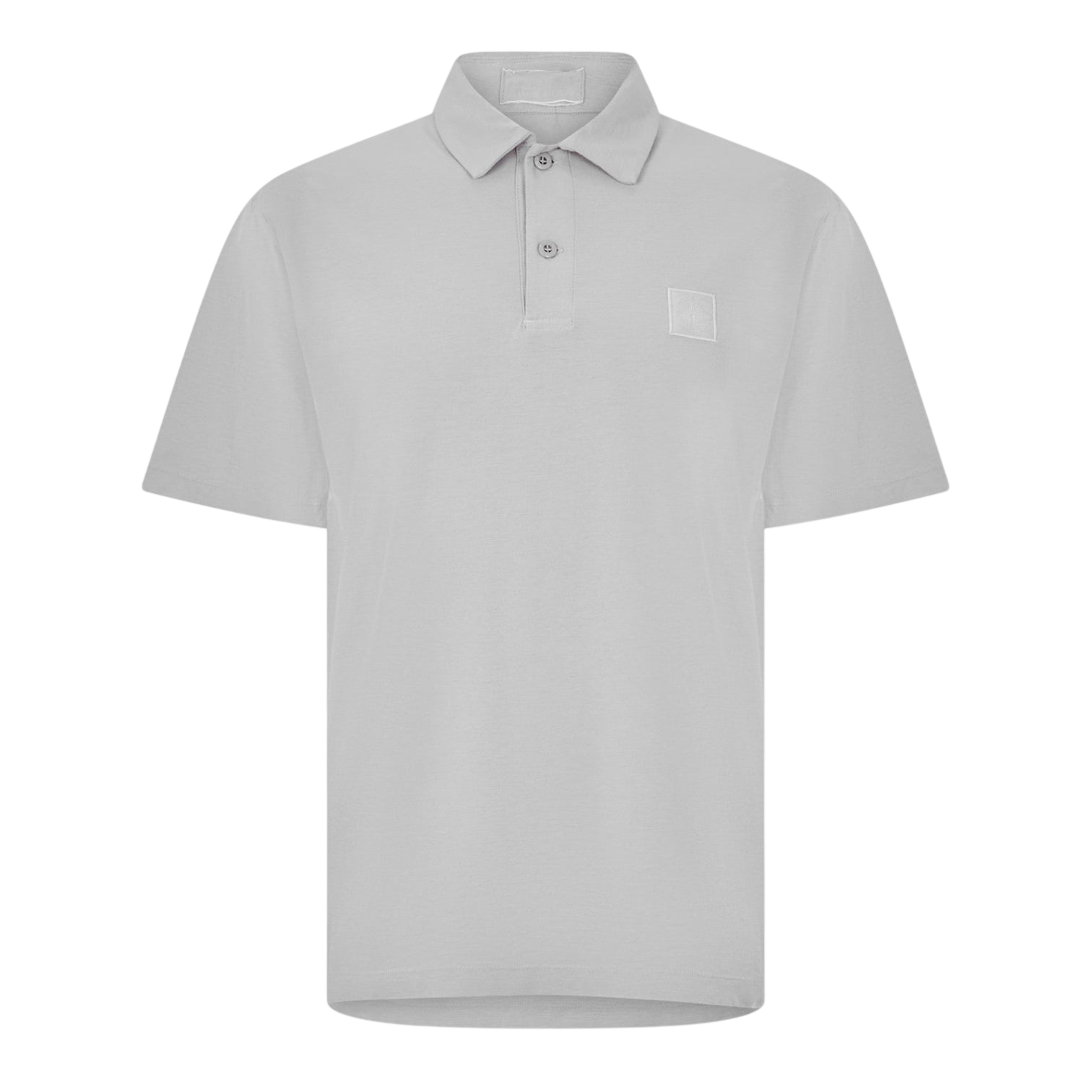 LUXURY HUB STONE ISLAND GHOST GHOST SHORT SLEEVE POLO SHIRT