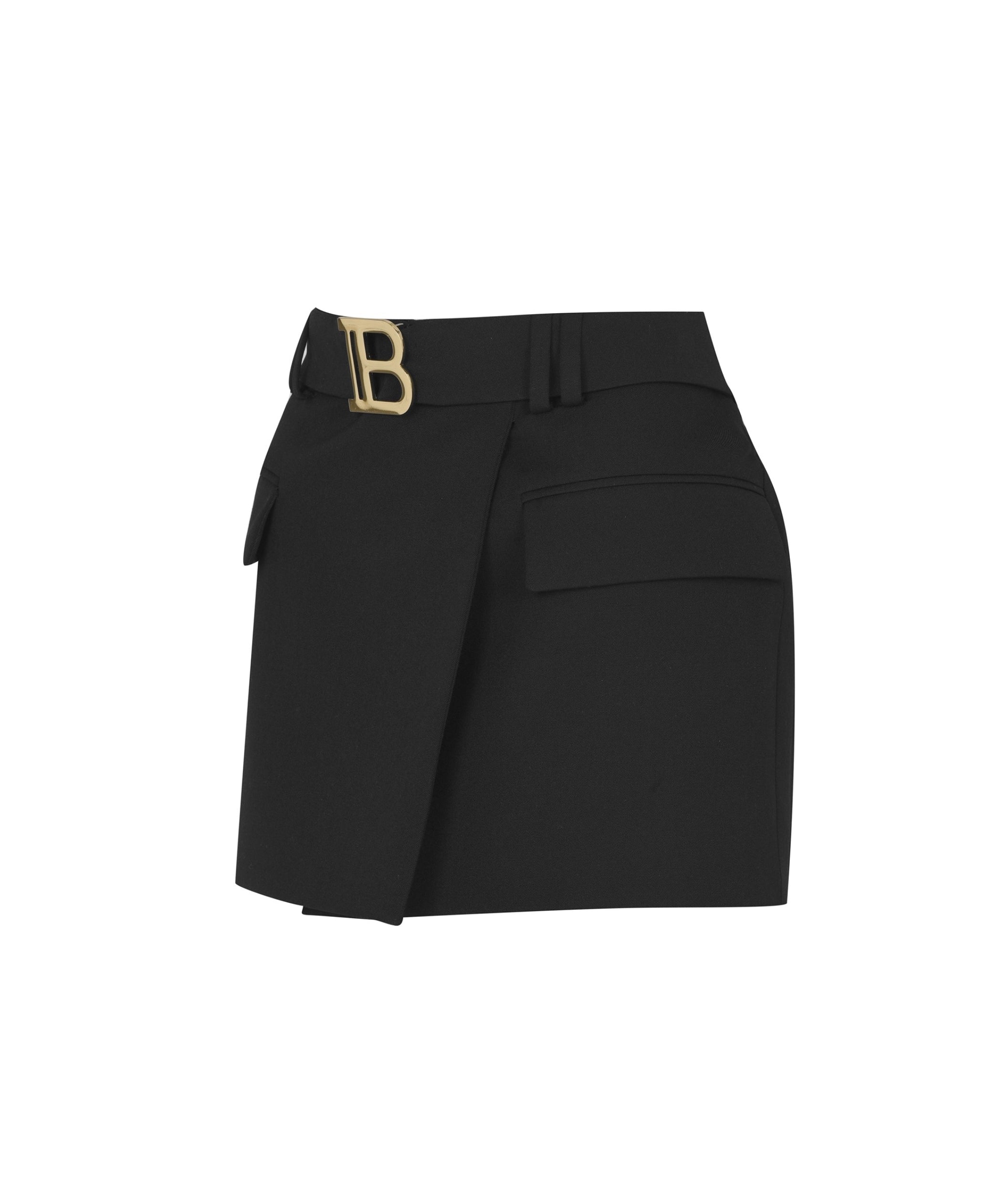 LUXURY HUB BALMAIN B BELT SKIRT