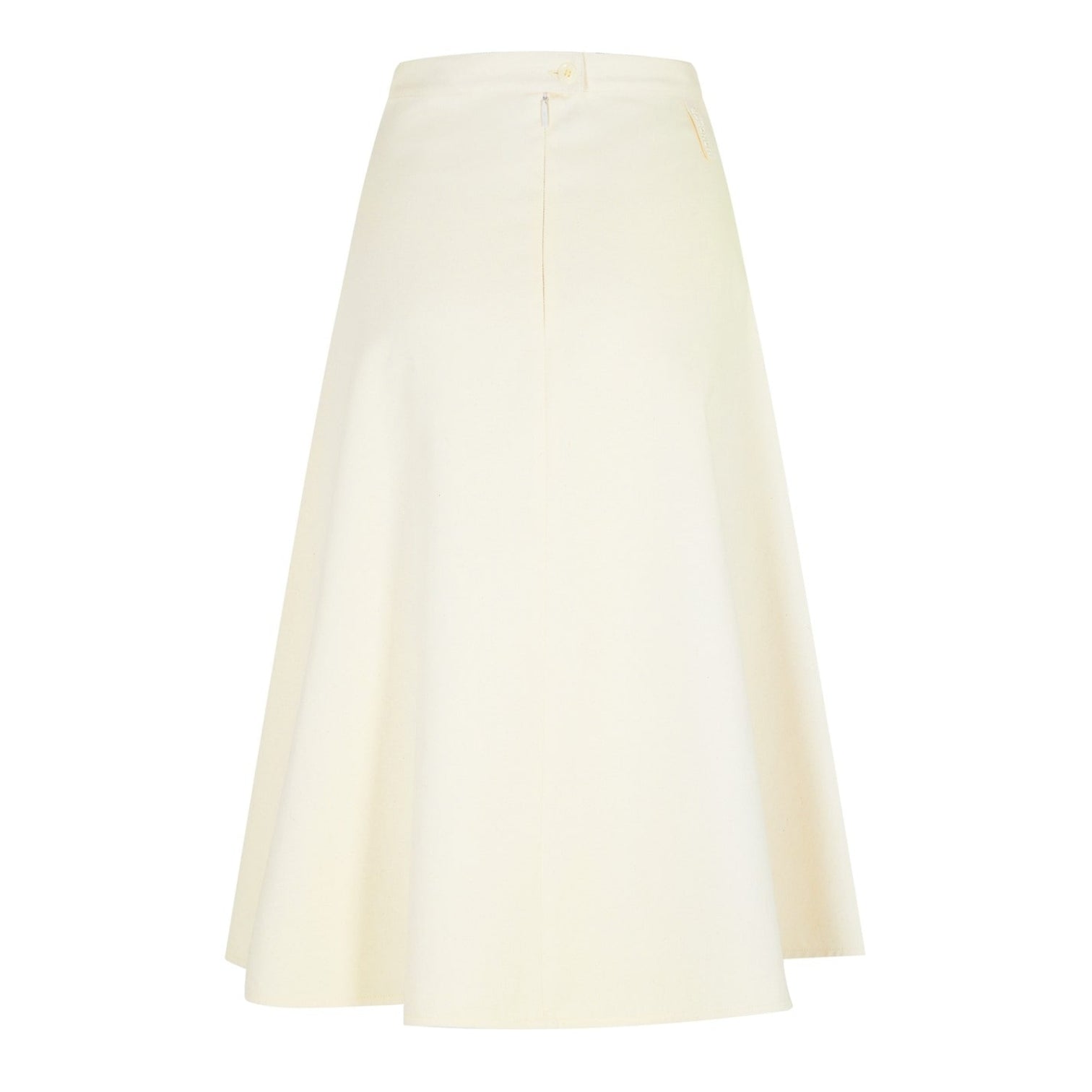 LUXURY HUB MONCLER A-LINE MIDI SKIRT