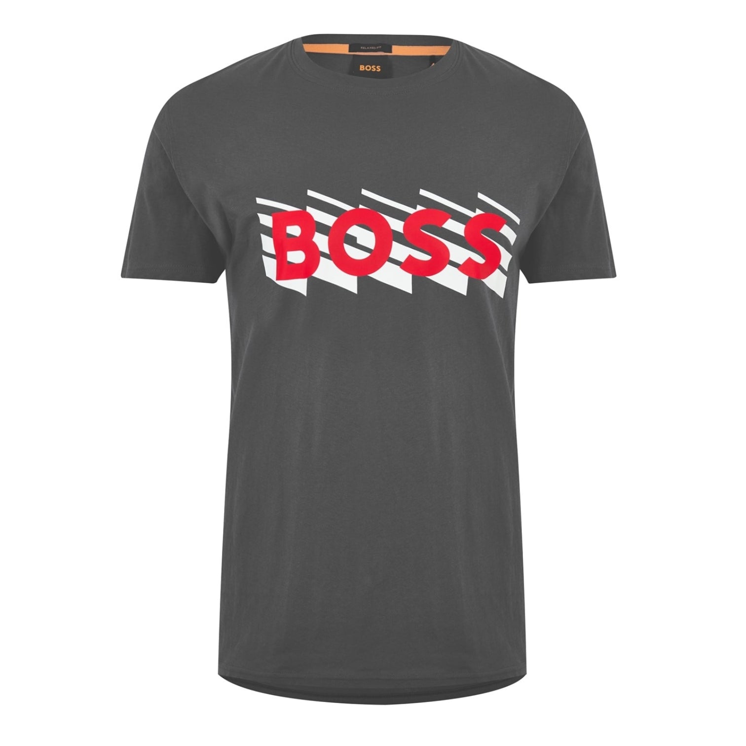 LUXURY HUB BOSS GRAPHIC LOGO PRINT TEE