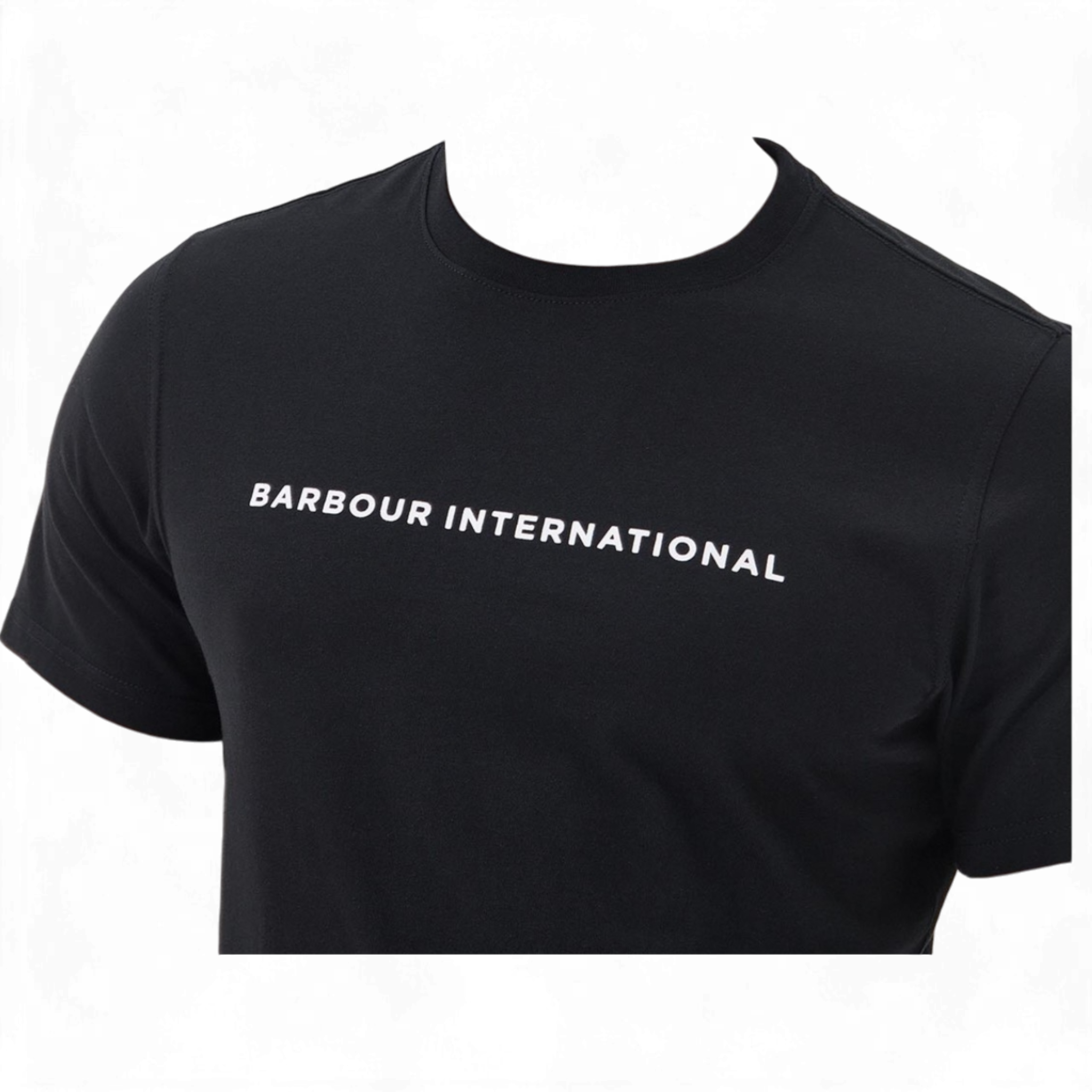 LUXURY HUB BARBOUR INTERNATIONAL MOTORED TEE
